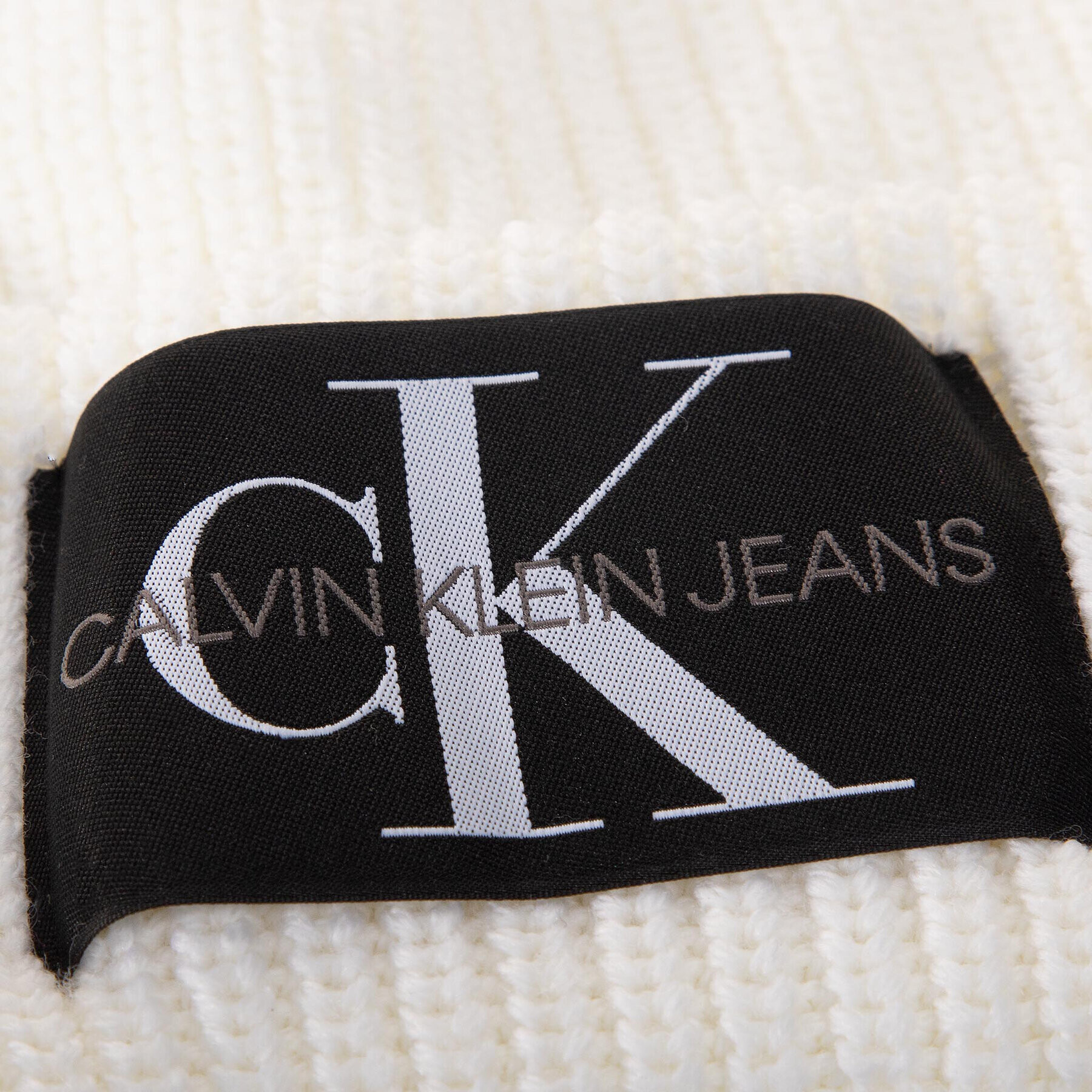 Calvin Klein Jeans Čiapka Beanie Wl K60K607383 Béžová - Pepit.sk