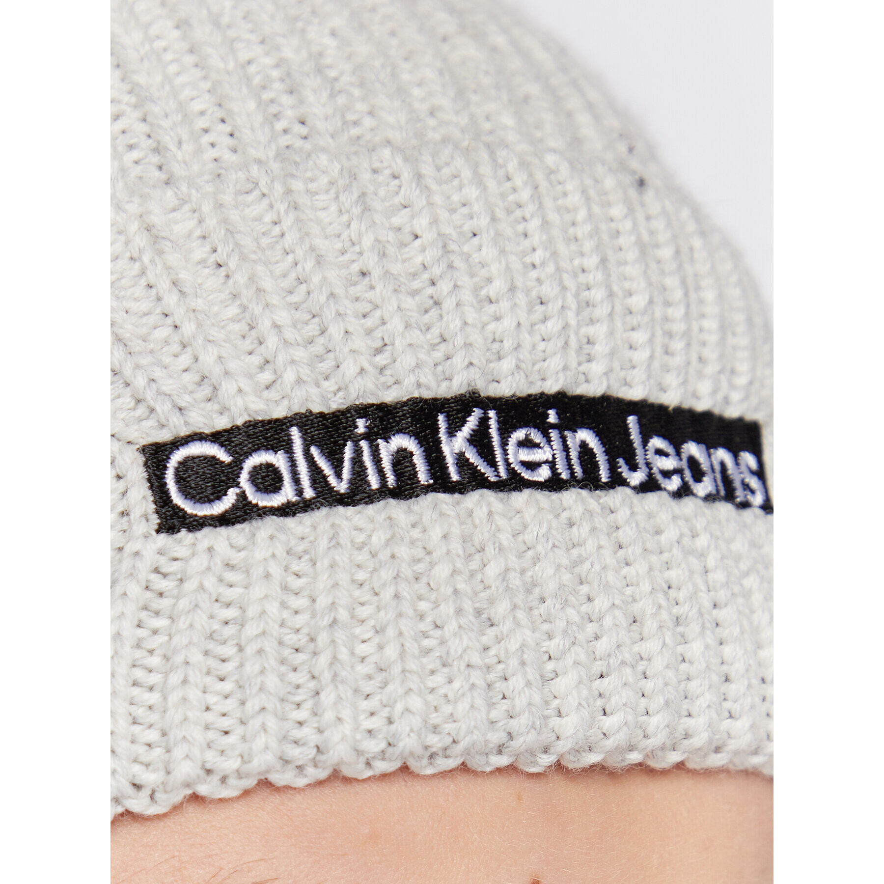 Calvin Klein Jeans Čiapka Institutional K50K509895 Sivá - Pepit.sk