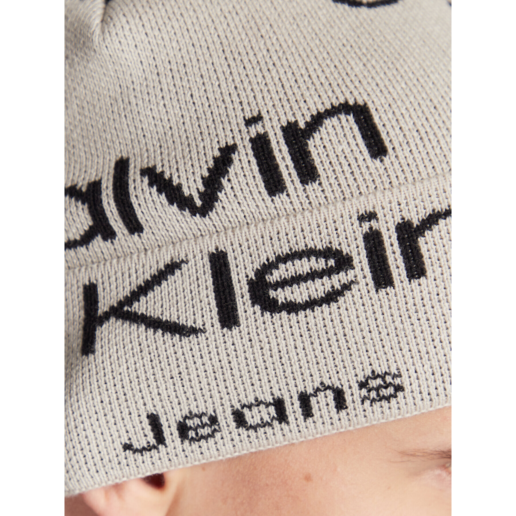 Calvin Klein Jeans Čiapka K50K509900 Béžová - Pepit.sk