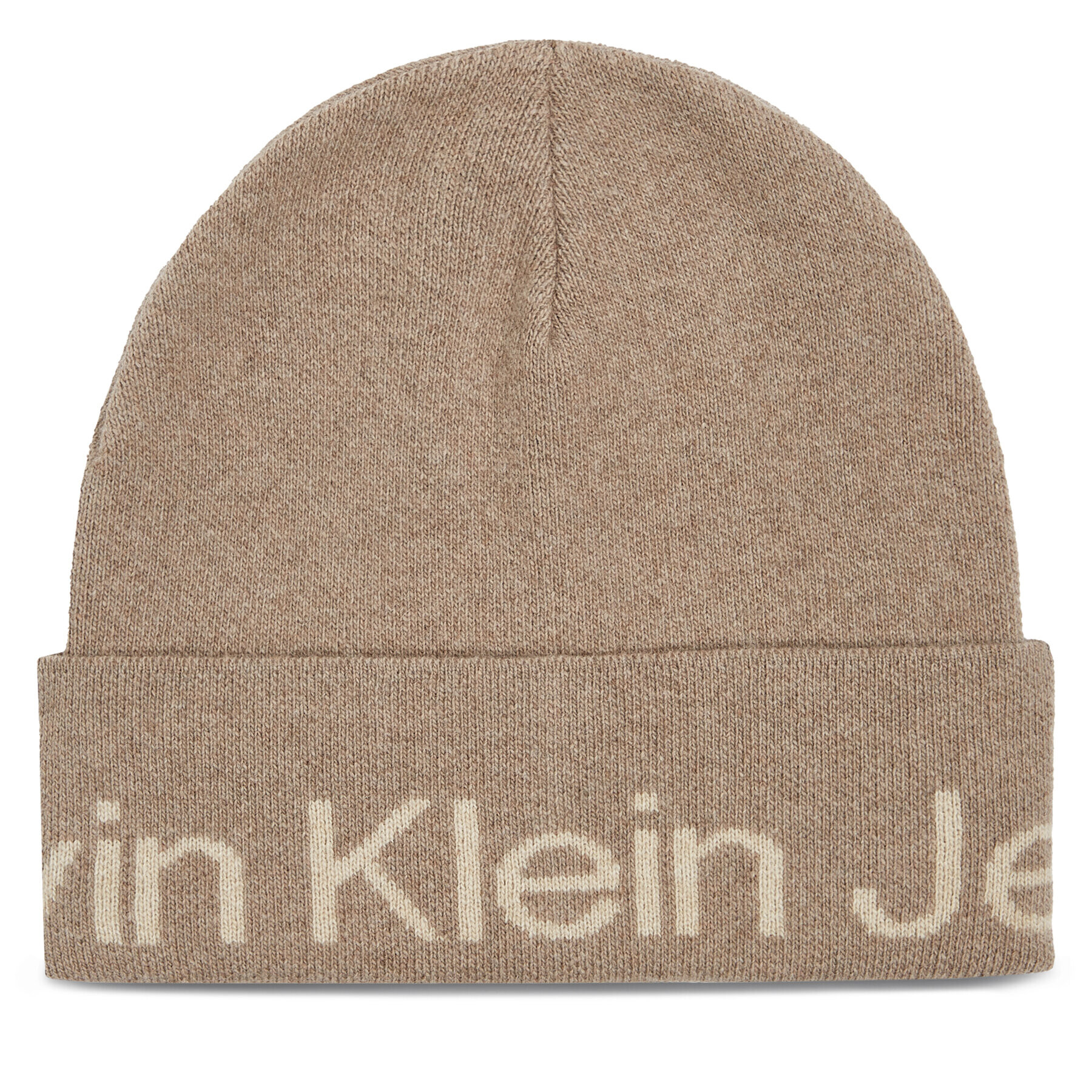 Calvin Klein Jeans Čiapka Logo Beanie K60K611271 Sivá - Pepit.sk