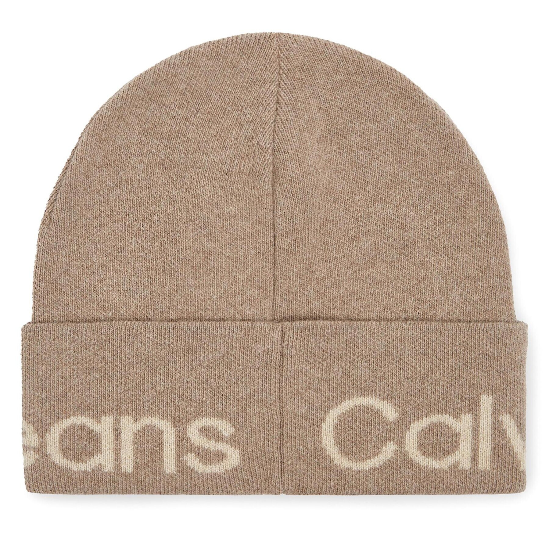 Calvin Klein Jeans Čiapka Logo Beanie K60K611271 Sivá - Pepit.sk