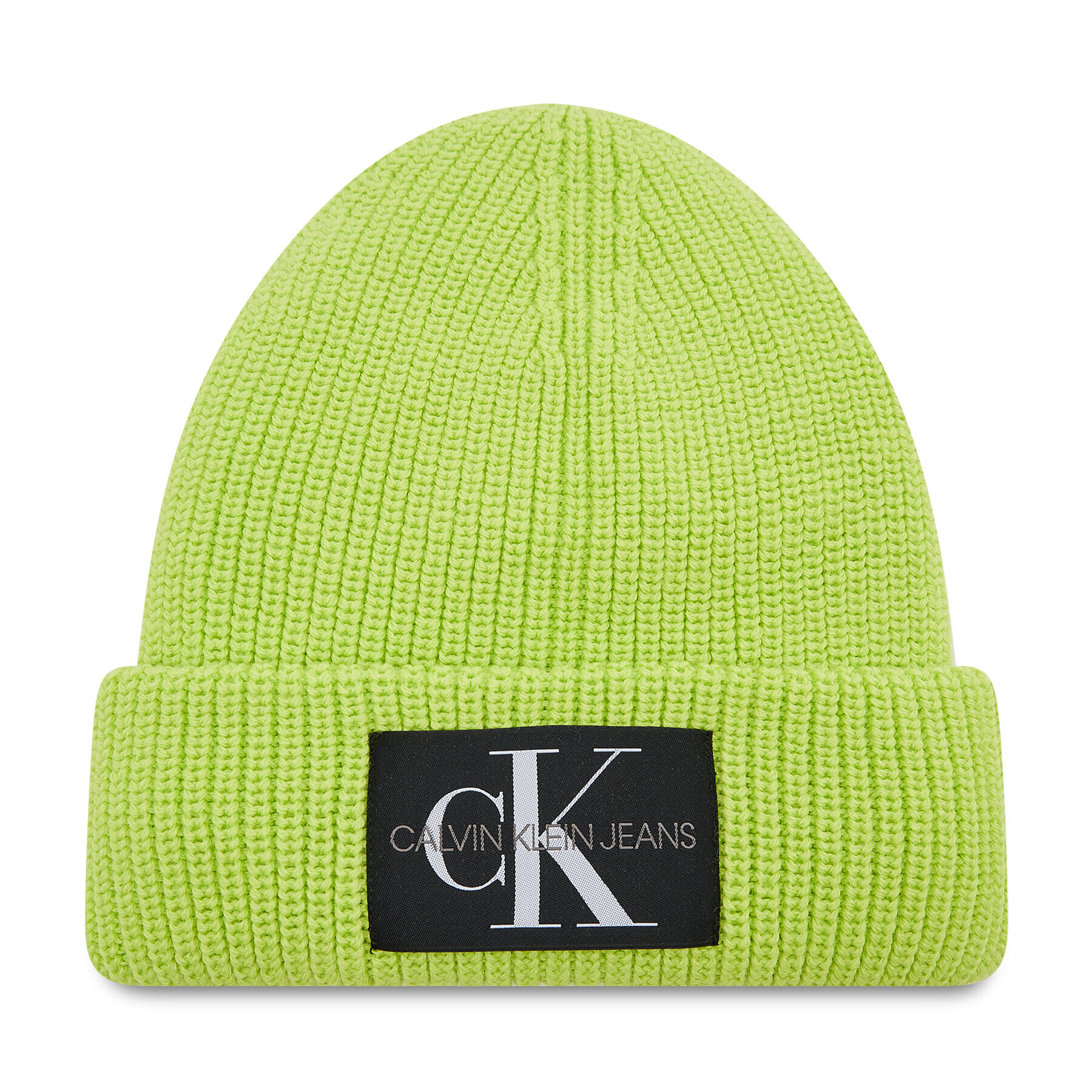 Calvin Klein Jeans Čiapka Monogram Beanie Wl K50K506242 Zelená - Pepit.sk