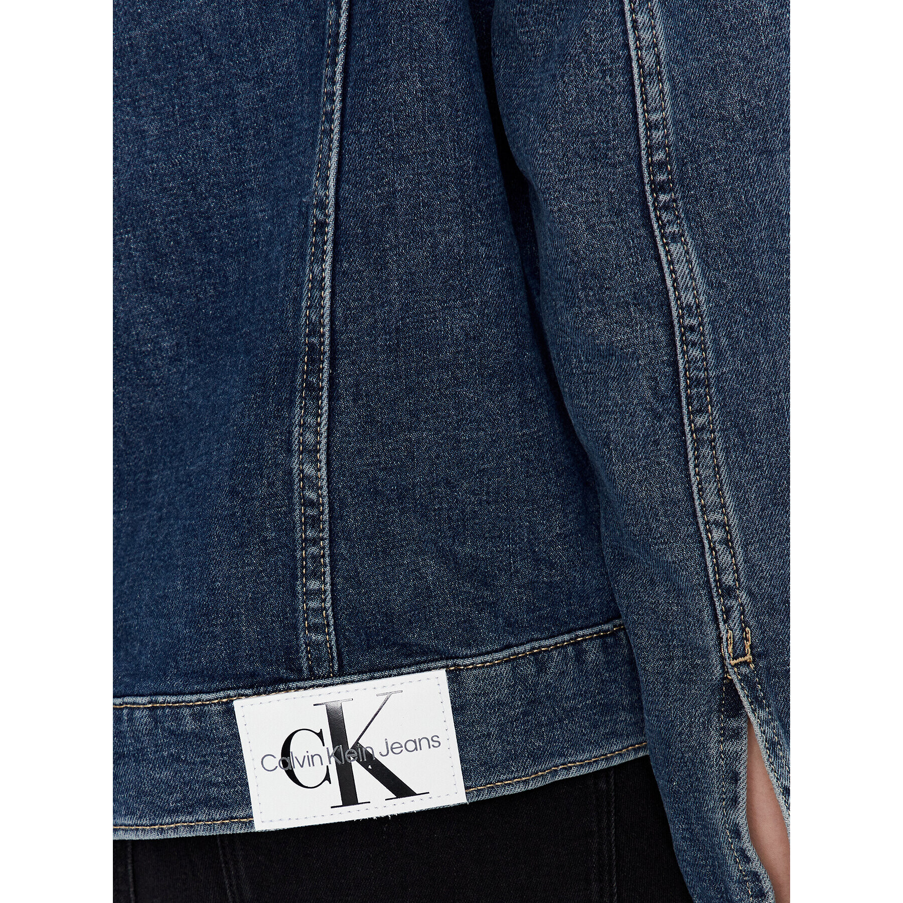 Calvin Klein Jeans Džínsová bunda J20J220235 Tmavomodrá Classic Fit - Pepit.sk