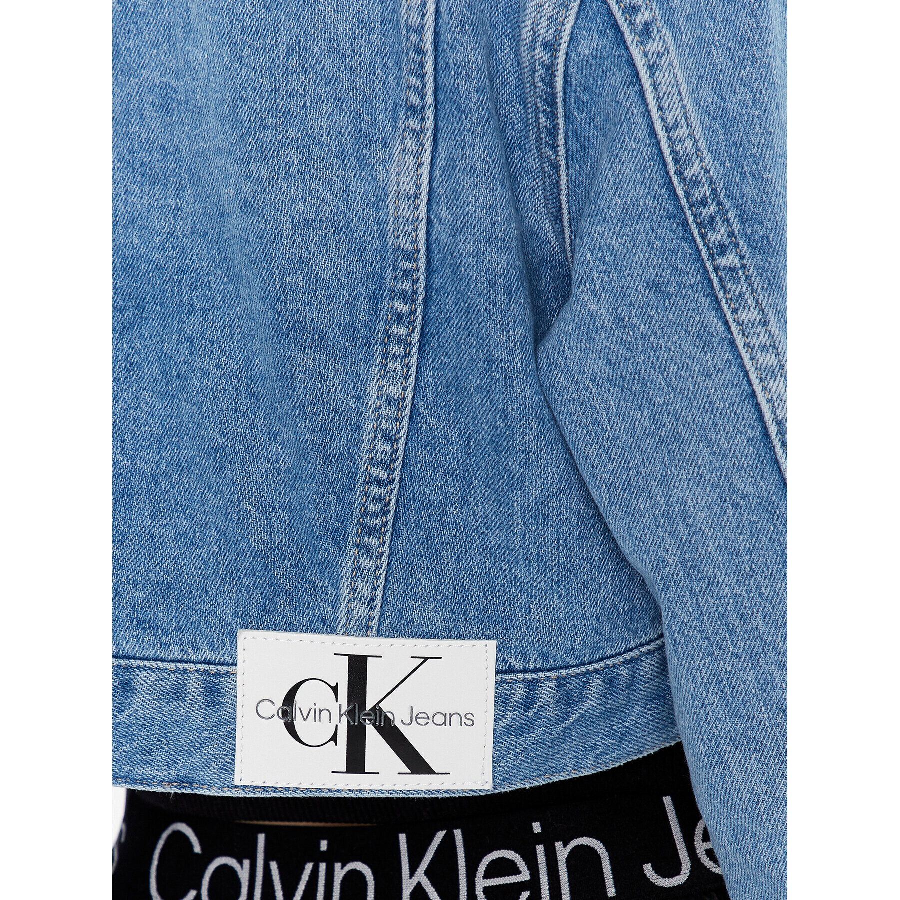 Calvin Klein Jeans Džínsová bunda J20J220658 Modrá Regular Fit - Pepit.sk