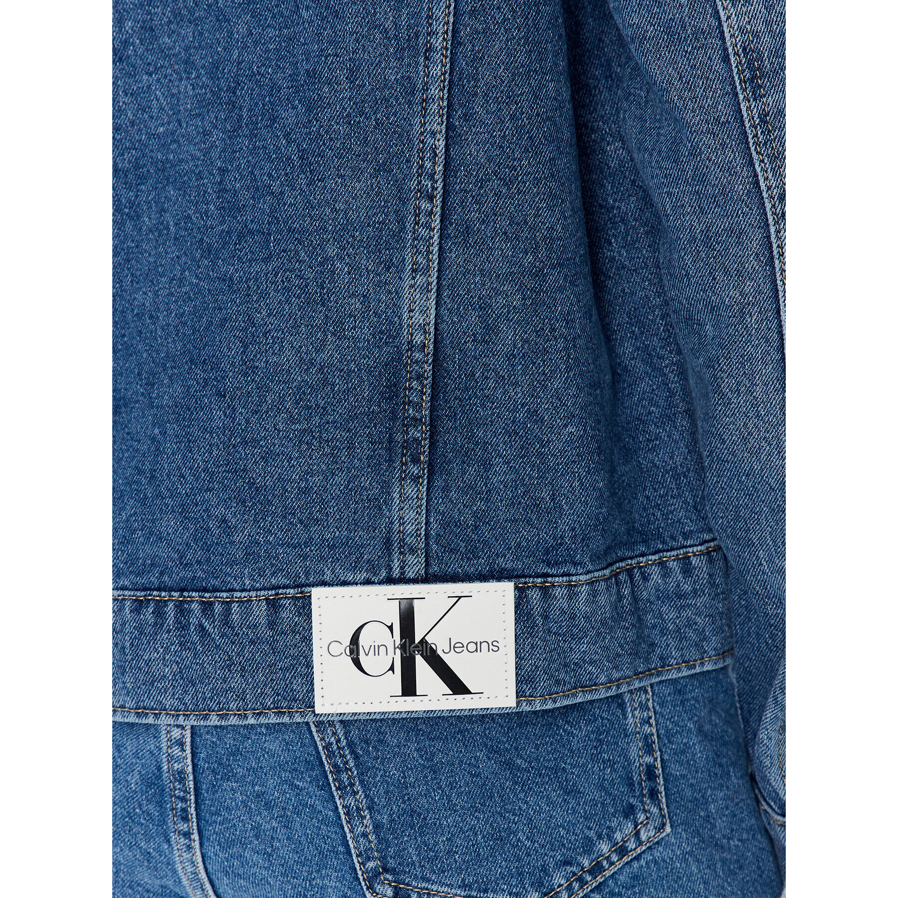 Calvin Klein Jeans Džínsová bunda J20J220659 Modrá Classic Fit - Pepit.sk