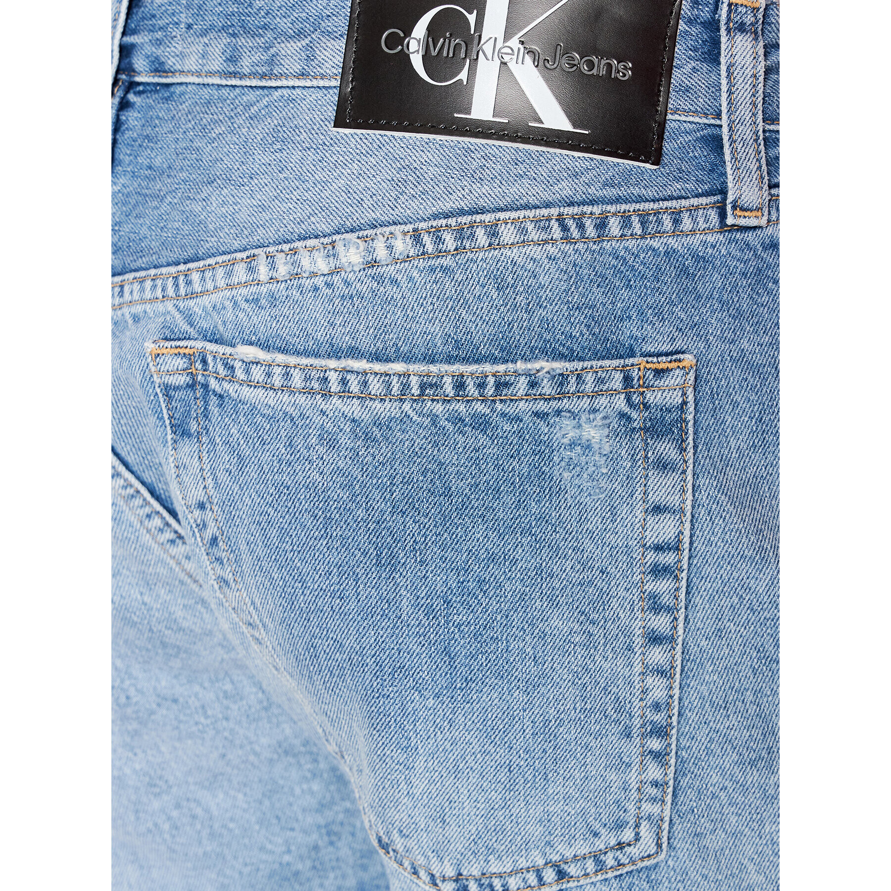 Calvin Klein Jeans Džínsové šortky J30J320523 Modrá Regular Fit - Pepit.sk