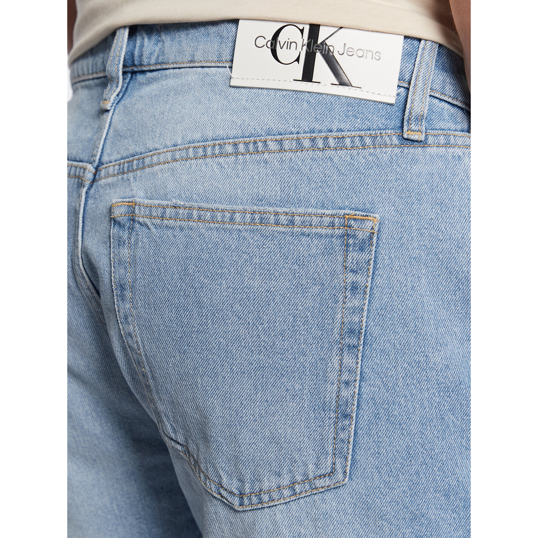 Calvin Klein Jeans Džínsové šortky J30J322788 Modrá Regular Fit - Pepit.sk