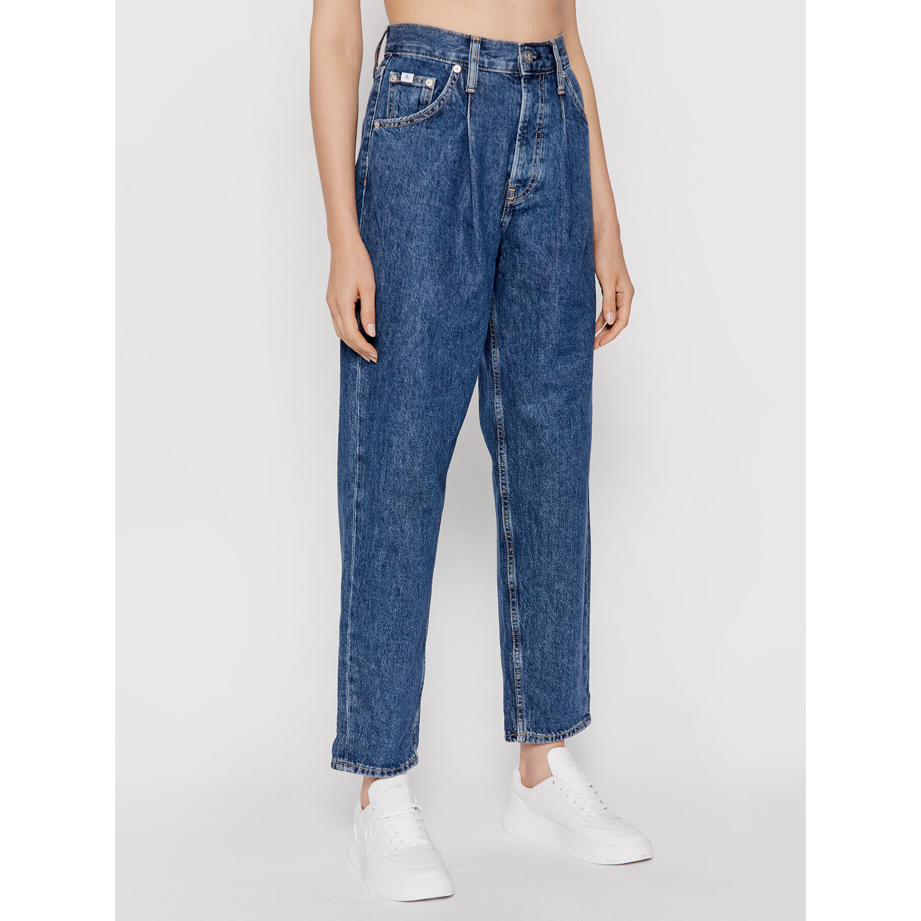 Calvin Klein Jeans Džínsy J20J216433 Tmavomodrá Baggy Fit - Pepit.sk