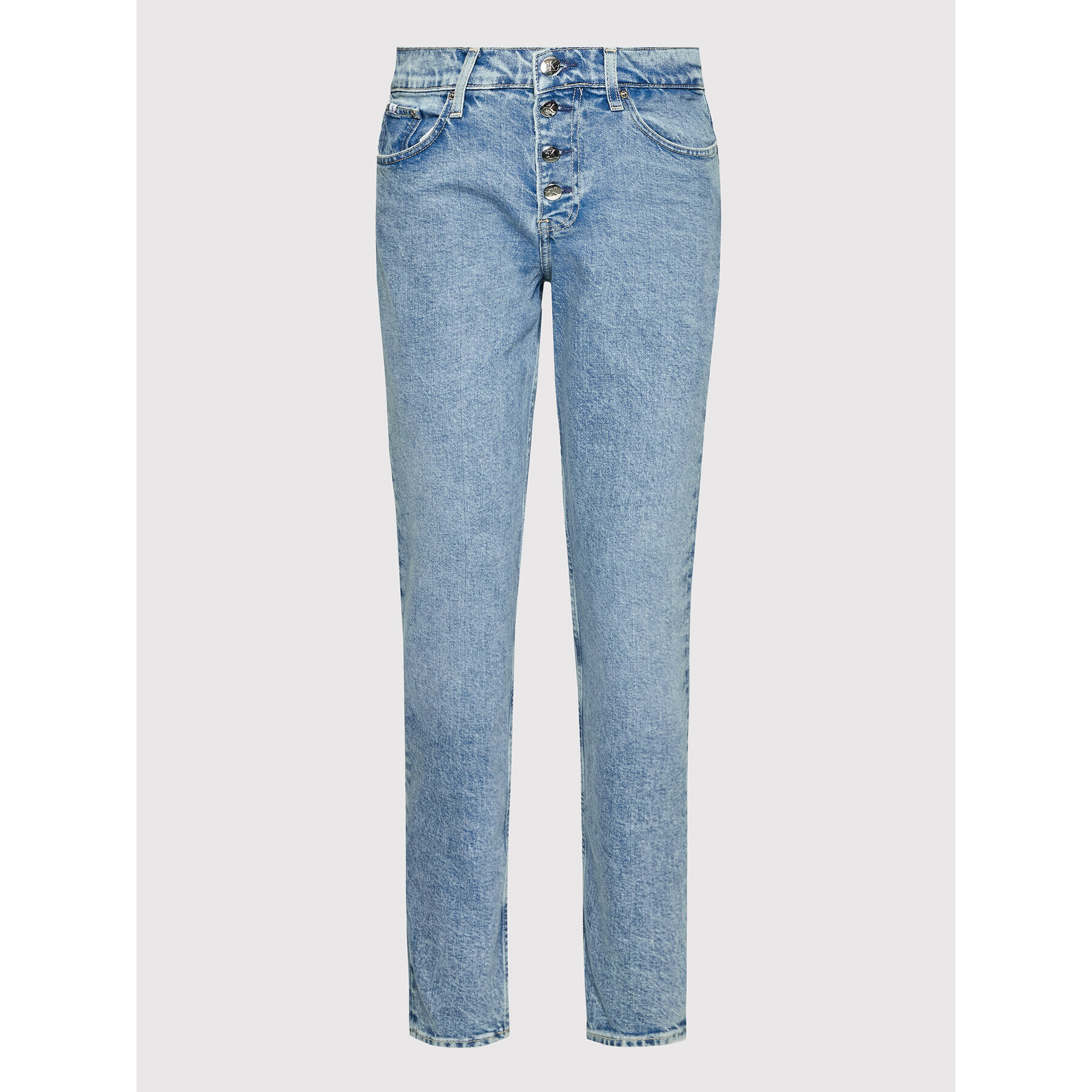 Calvin Klein Jeans Džínsy J20J217045 Modrá Mom Fit - Pepit.sk