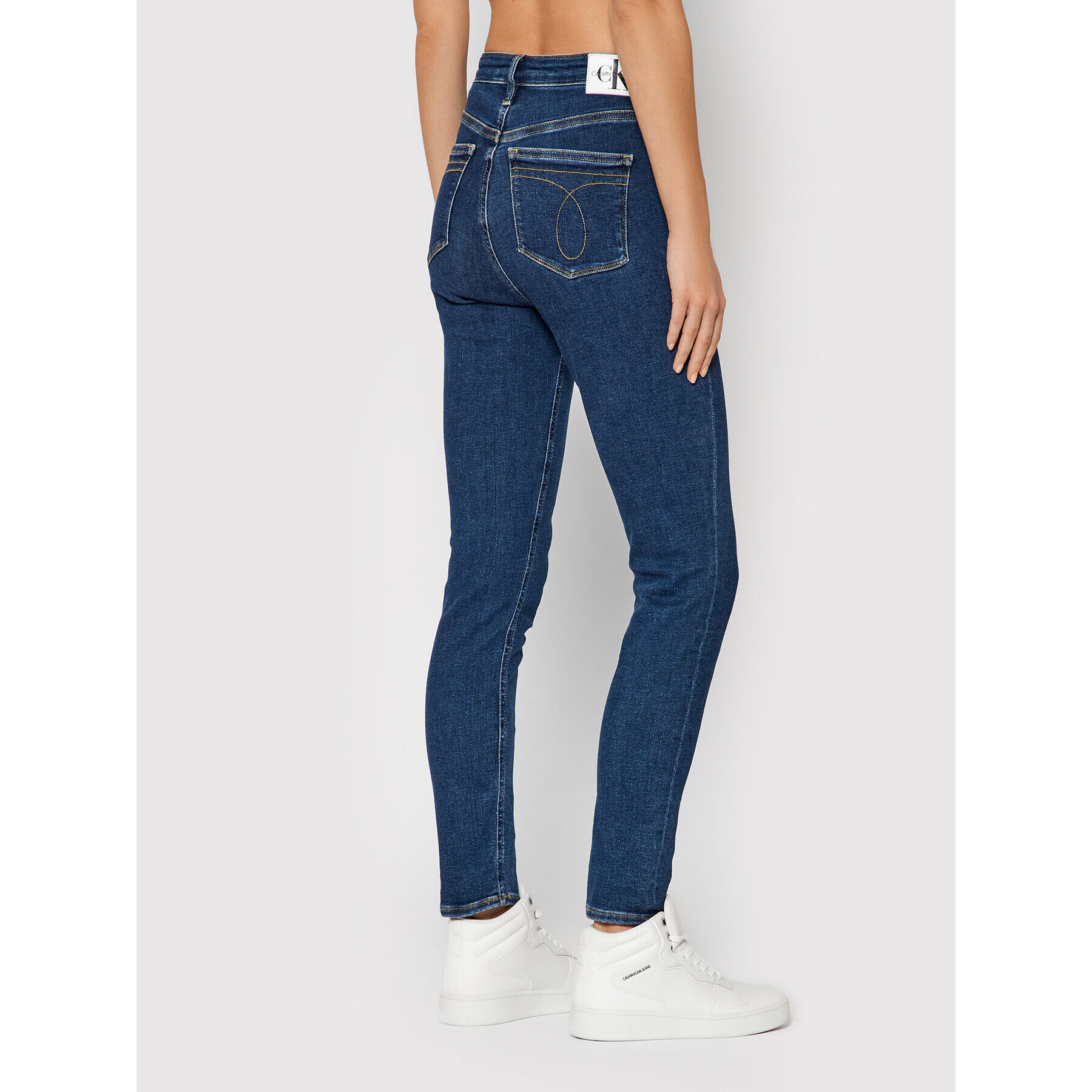 Calvin Klein Jeans Džínsy J20J217450 Modrá Skinny Fit - Pepit.sk