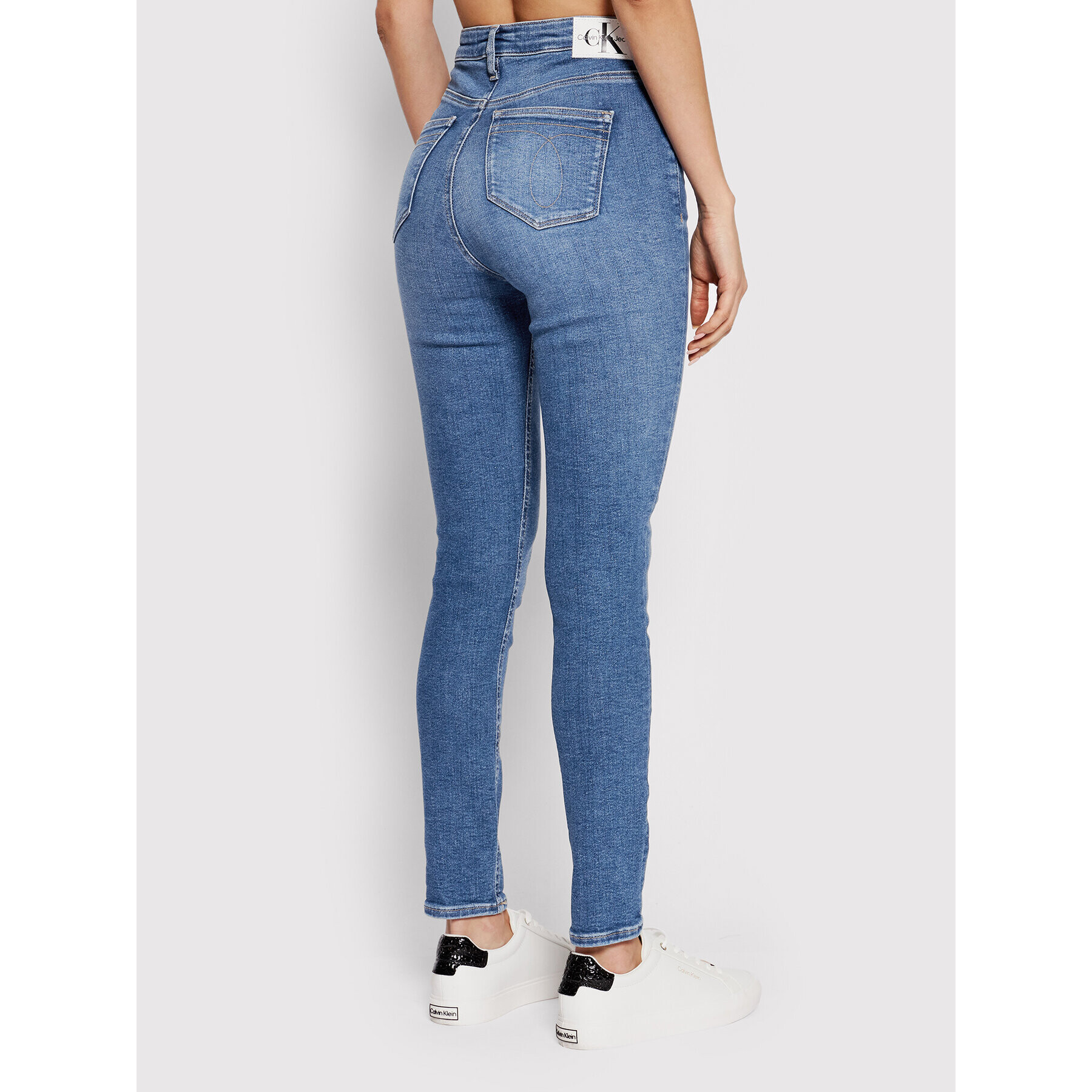 Calvin Klein Jeans Džínsy J20J217891 Modrá Skinny Fit - Pepit.sk