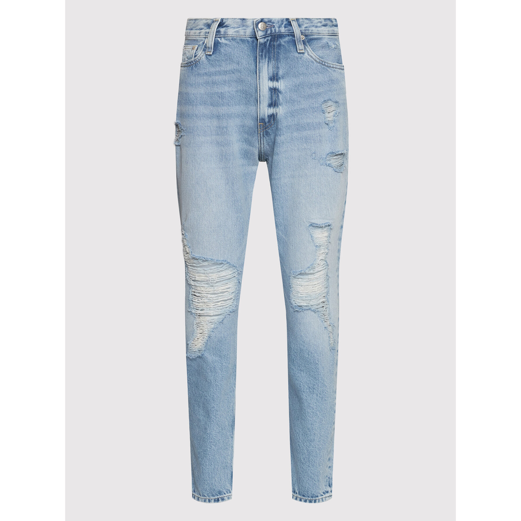 Calvin Klein Jeans Džínsy J20J218512 Modrá Mom Fit - Pepit.sk