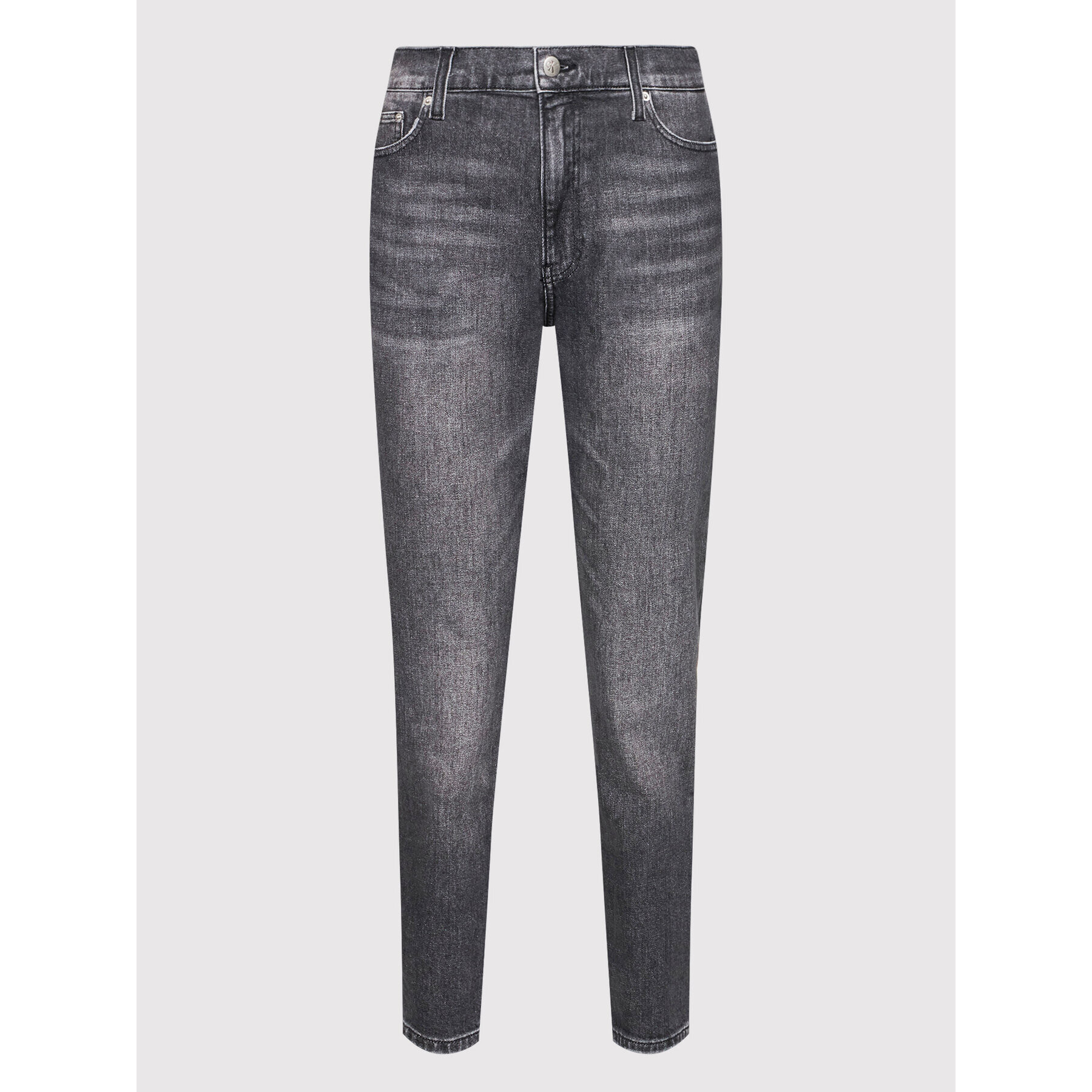 Calvin Klein Jeans Džínsy J20J218515 Sivá Mom Fit - Pepit.sk