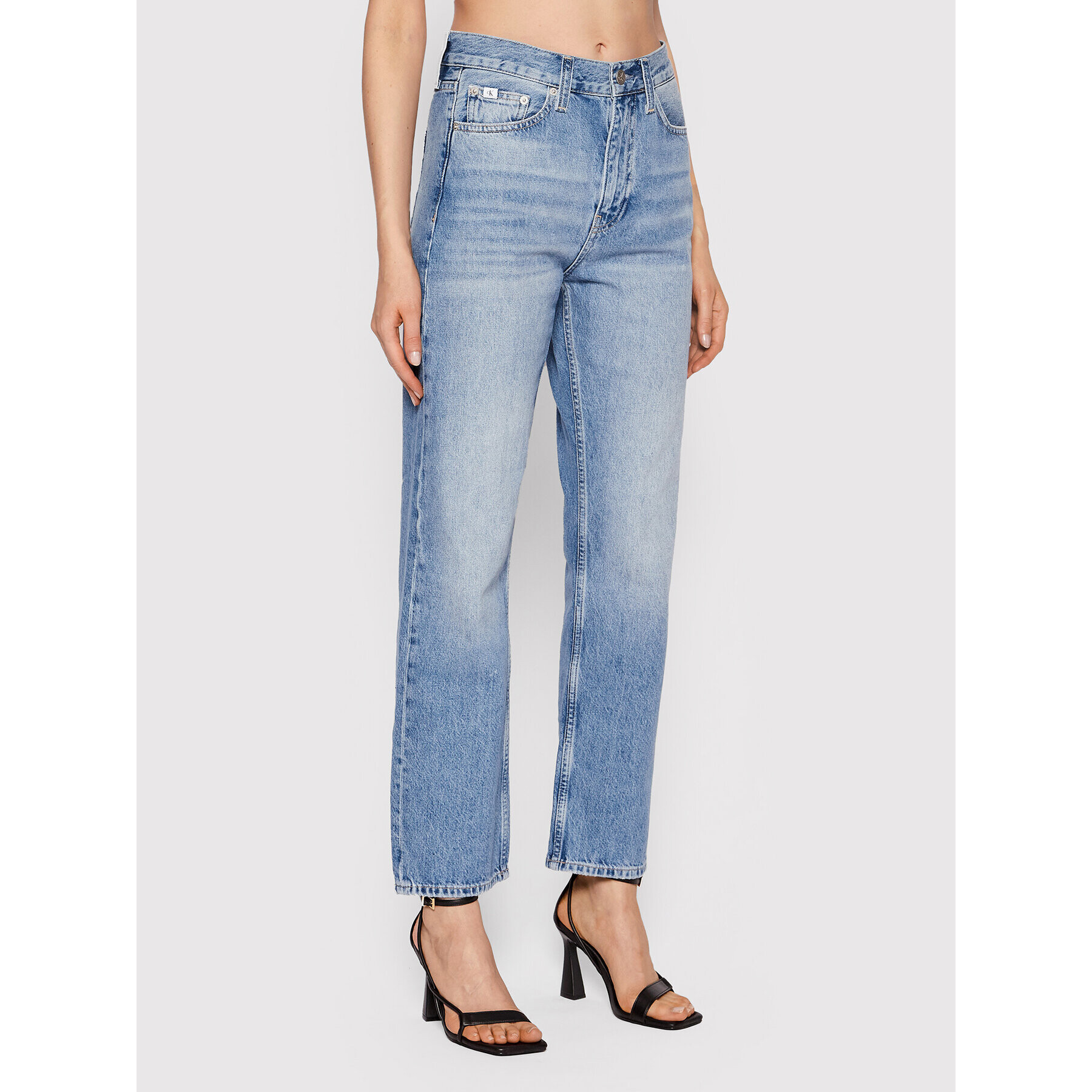 Calvin Klein Jeans Džínsy J20J218629 Modrá Relaxed Fit - Pepit.sk