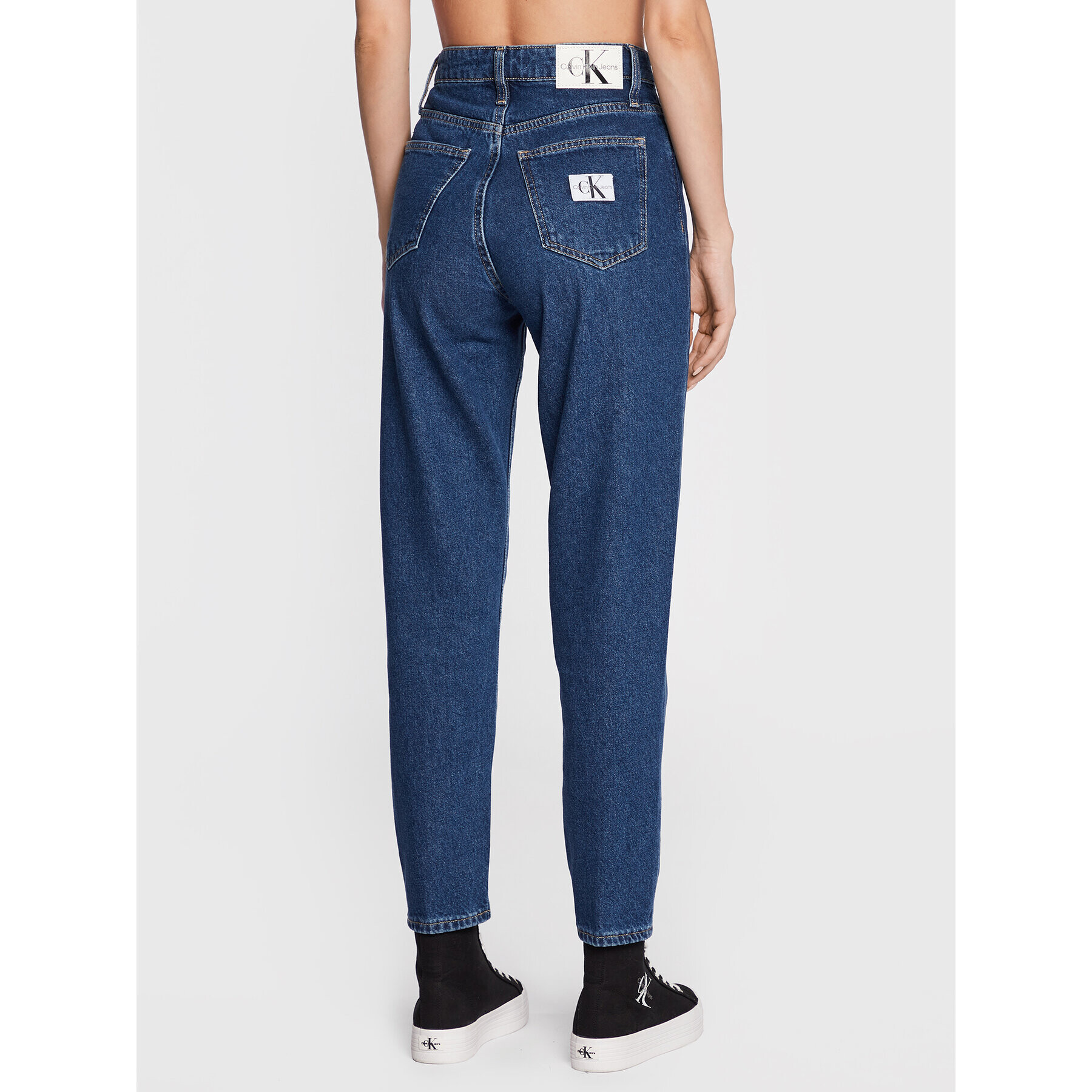 Calvin Klein Jeans Džínsy J20J219318 Modrá Mom Fit - Pepit.sk