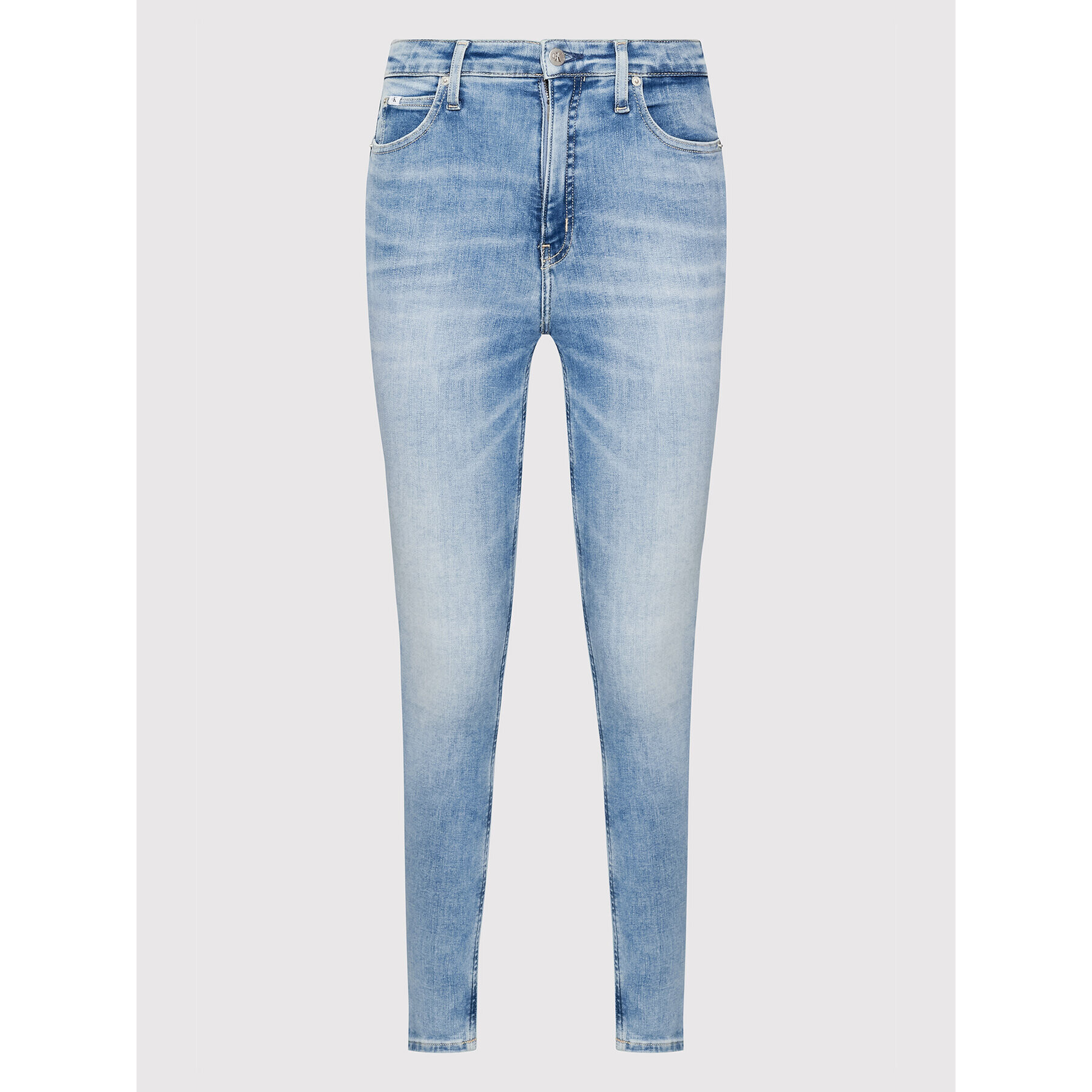 Calvin Klein Jeans Džínsy J20J219334 Modrá Super Skinny Fit - Pepit.sk