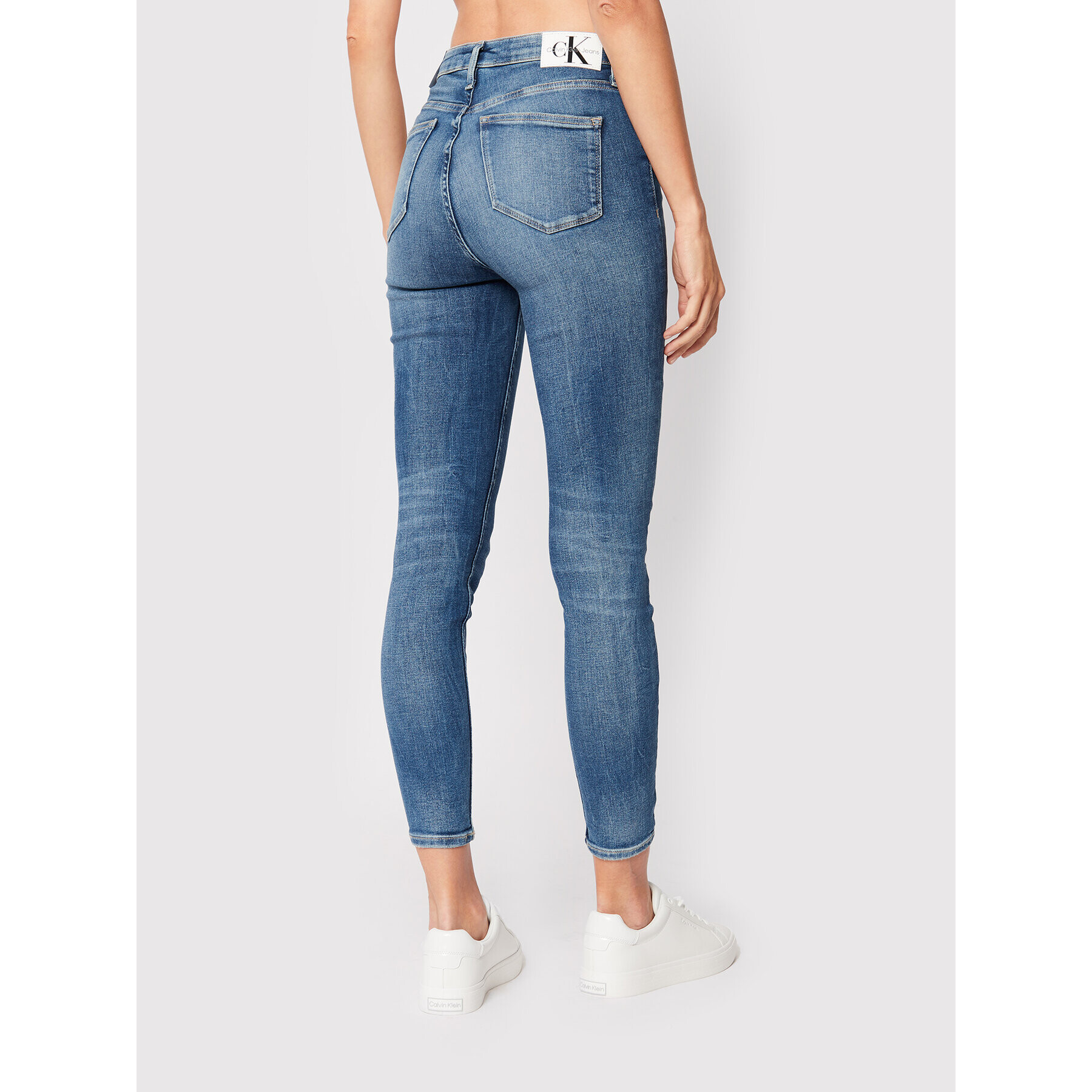 Calvin Klein Jeans Džínsy J20J219338 Modrá Skinny Fit - Pepit.sk