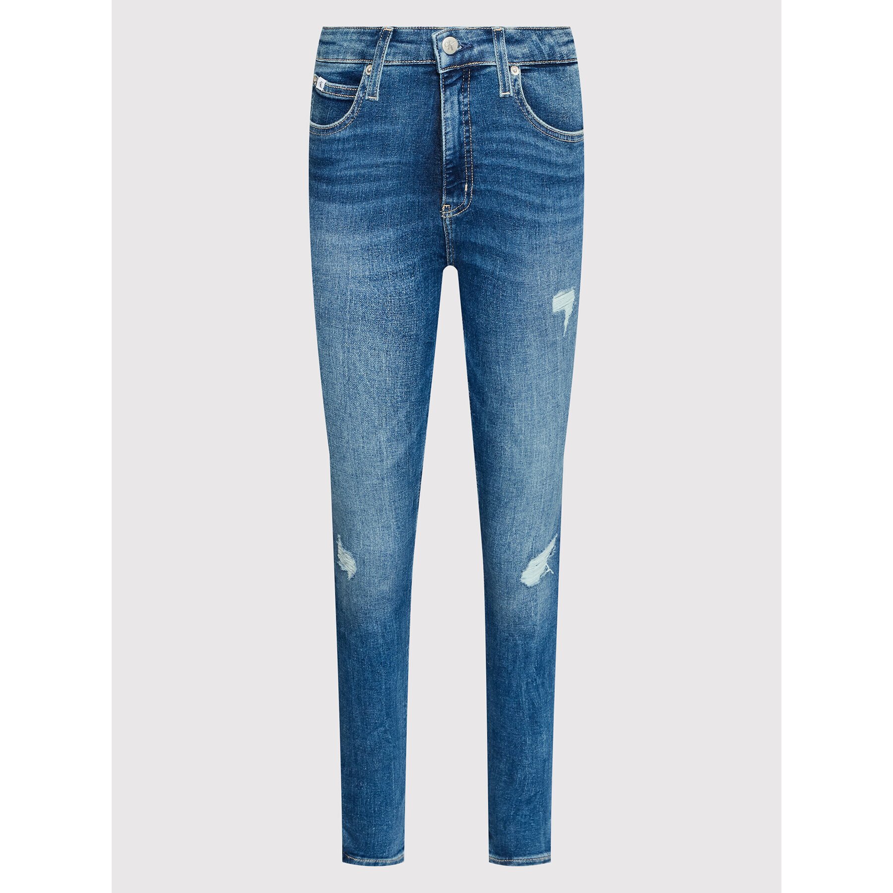 Calvin Klein Jeans Džínsy J20J219338 Modrá Skinny Fit - Pepit.sk