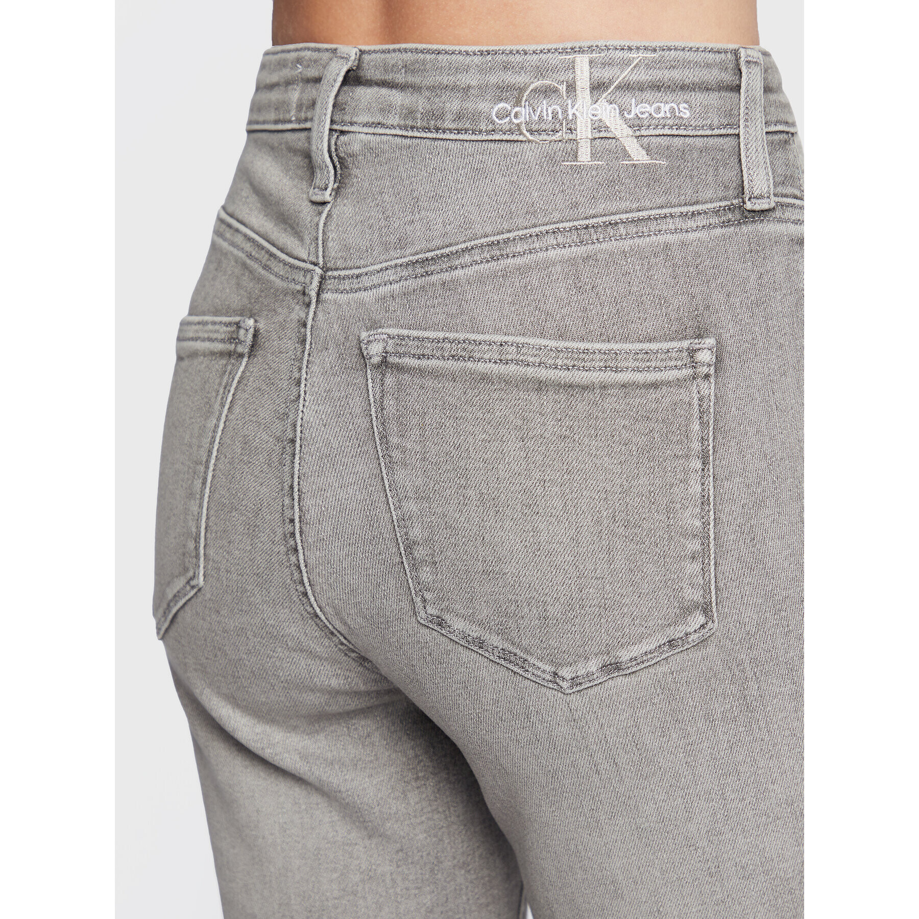 Calvin Klein Jeans Džínsy J20J219515 Sivá Skinny Fit - Pepit.sk