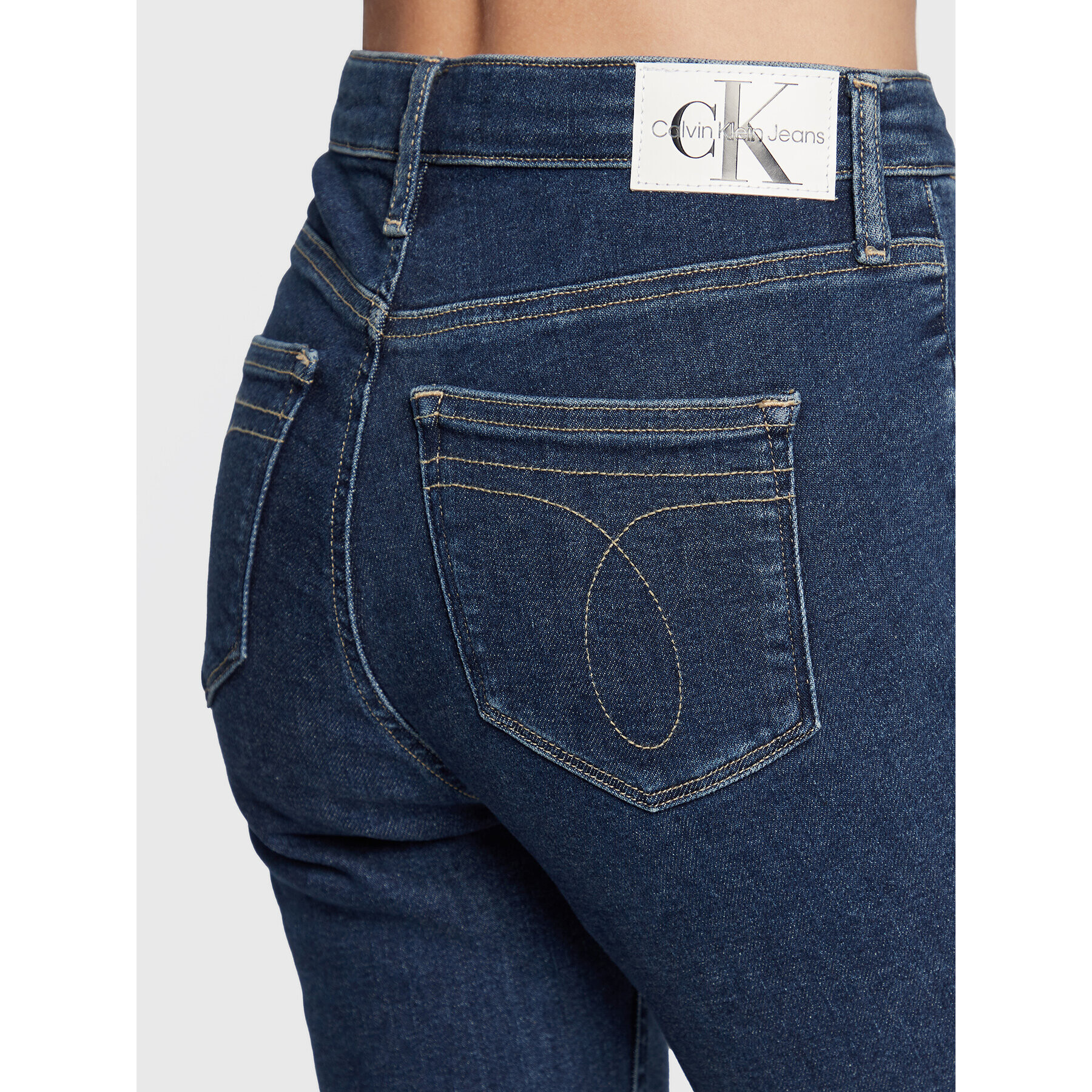 Calvin Klein Jeans Džínsy J20J219516 Modrá Skinny Fit - Pepit.sk