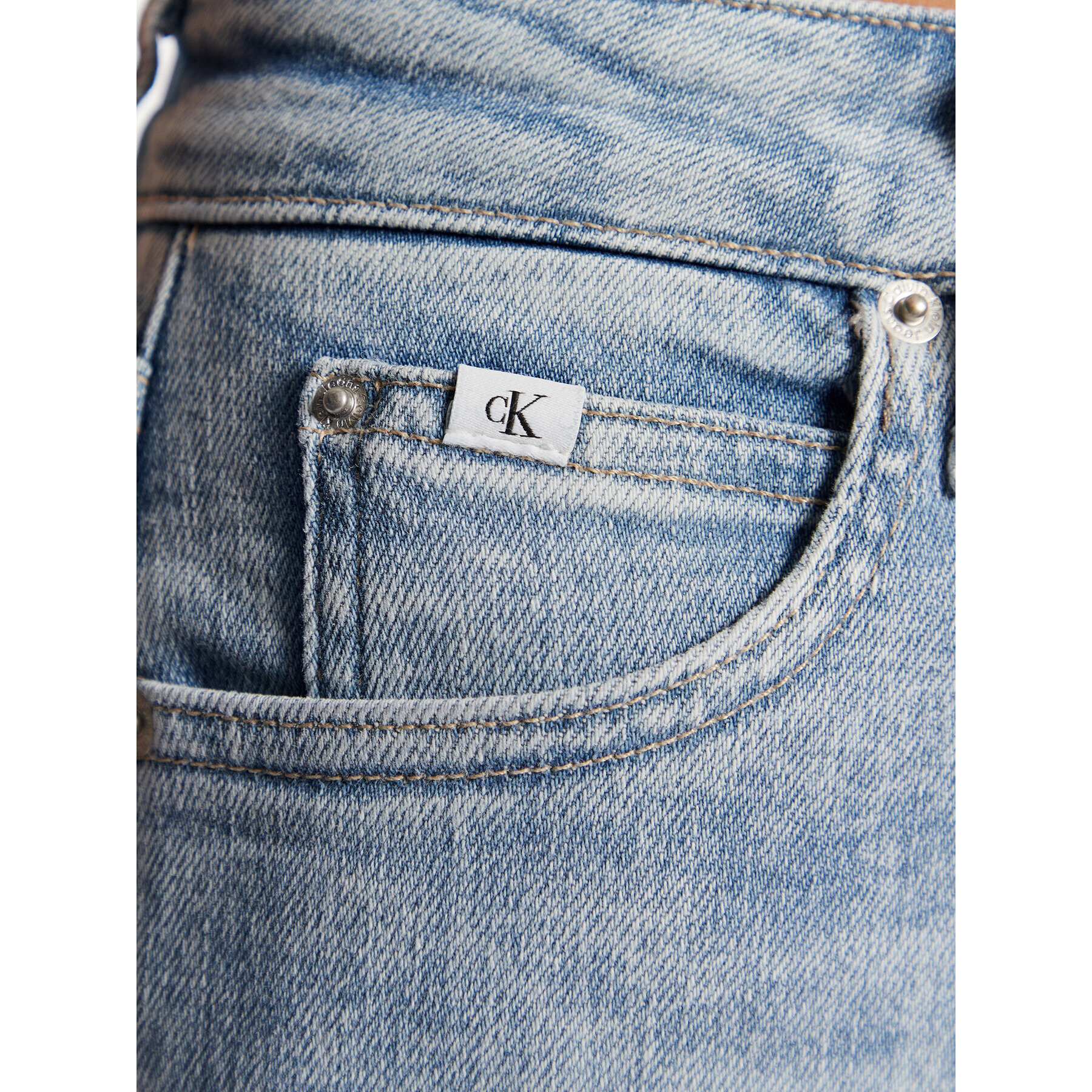 Calvin Klein Jeans Džínsy J20J220184 Modrá Super Skinny Fit - Pepit.sk