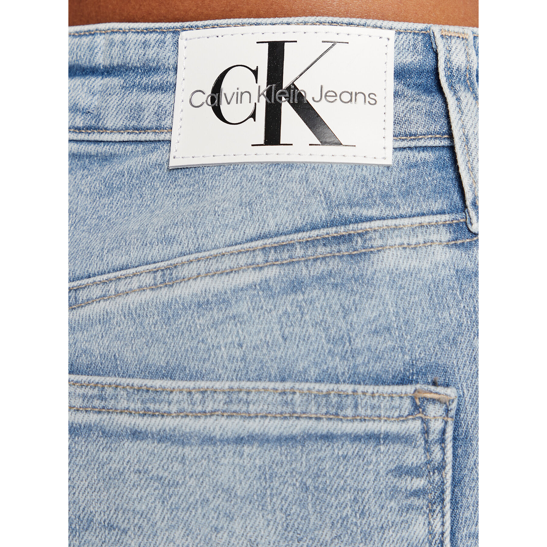 Calvin Klein Jeans Džínsy J20J220184 Modrá Super Skinny Fit - Pepit.sk