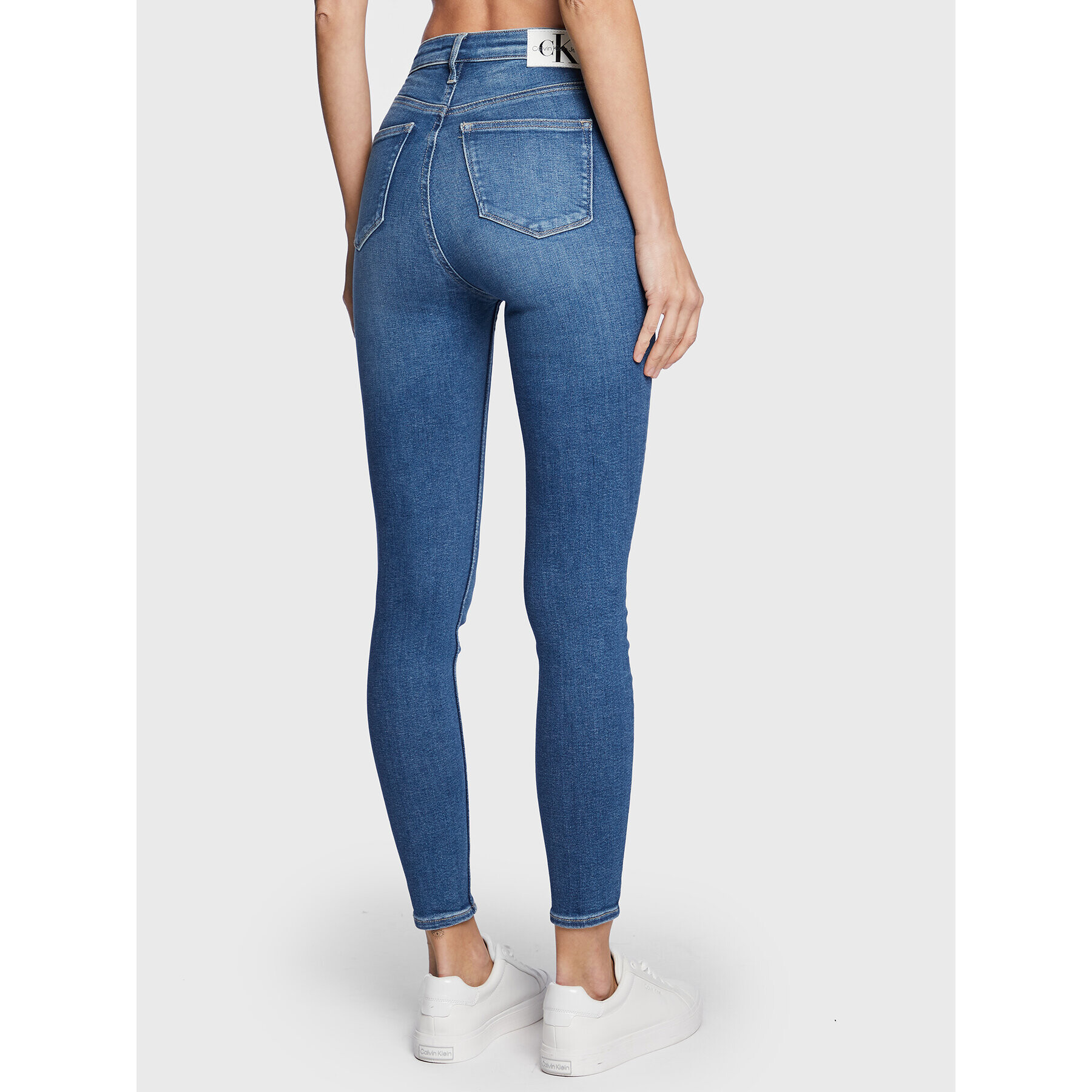 Calvin Klein Jeans Džínsy J20J220198 Modrá Skinny Fit - Pepit.sk