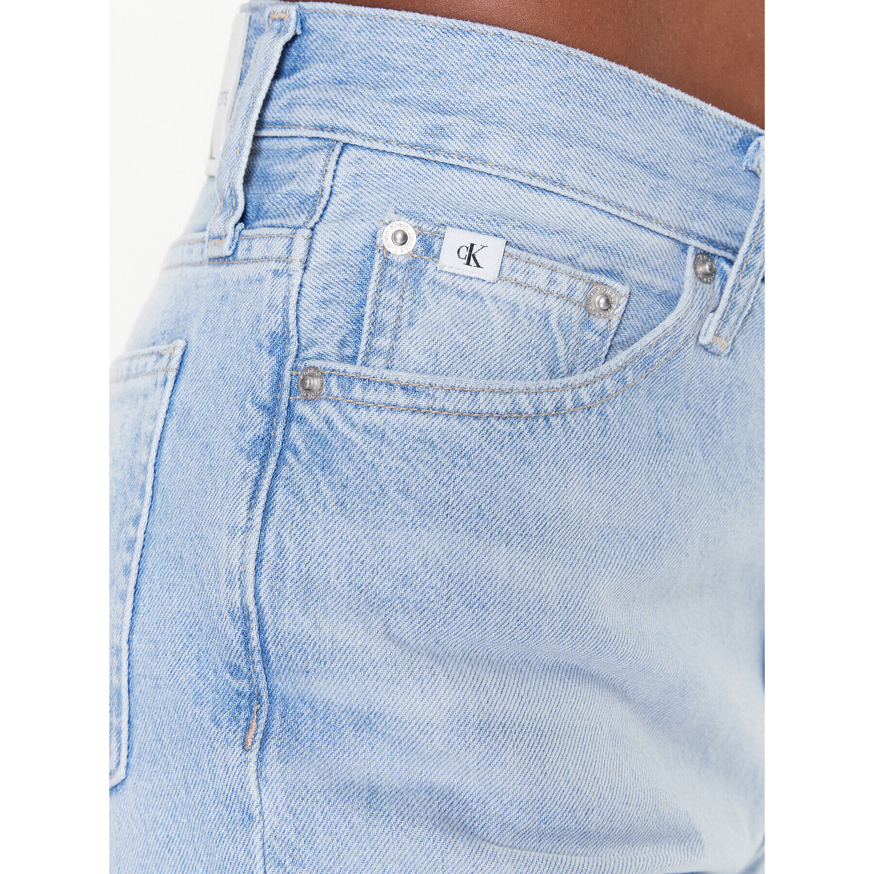 Calvin Klein Jeans Džínsy J20J220610 Modrá Mom Fit - Pepit.sk