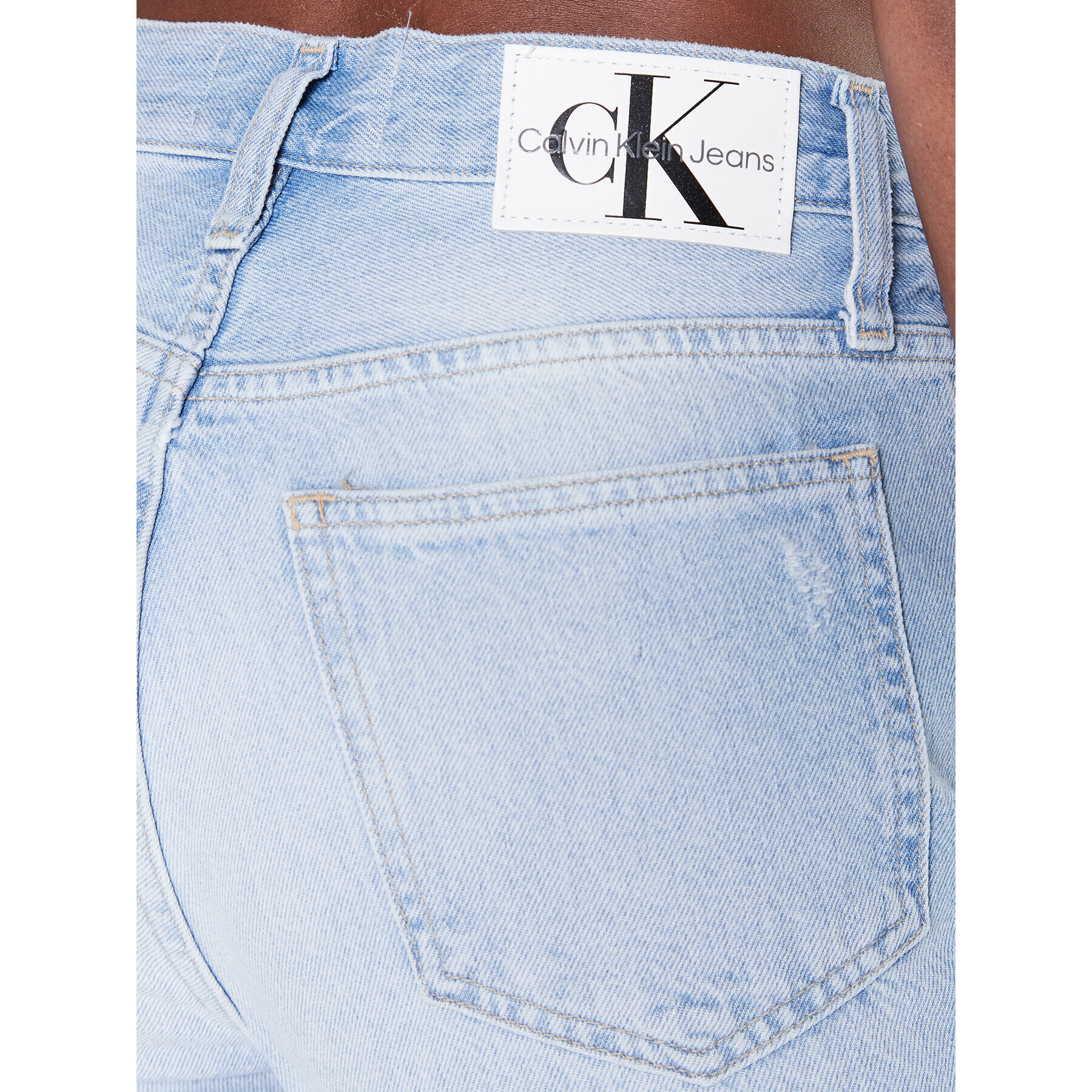 Calvin Klein Jeans Džínsy J20J220610 Modrá Mom Fit - Pepit.sk