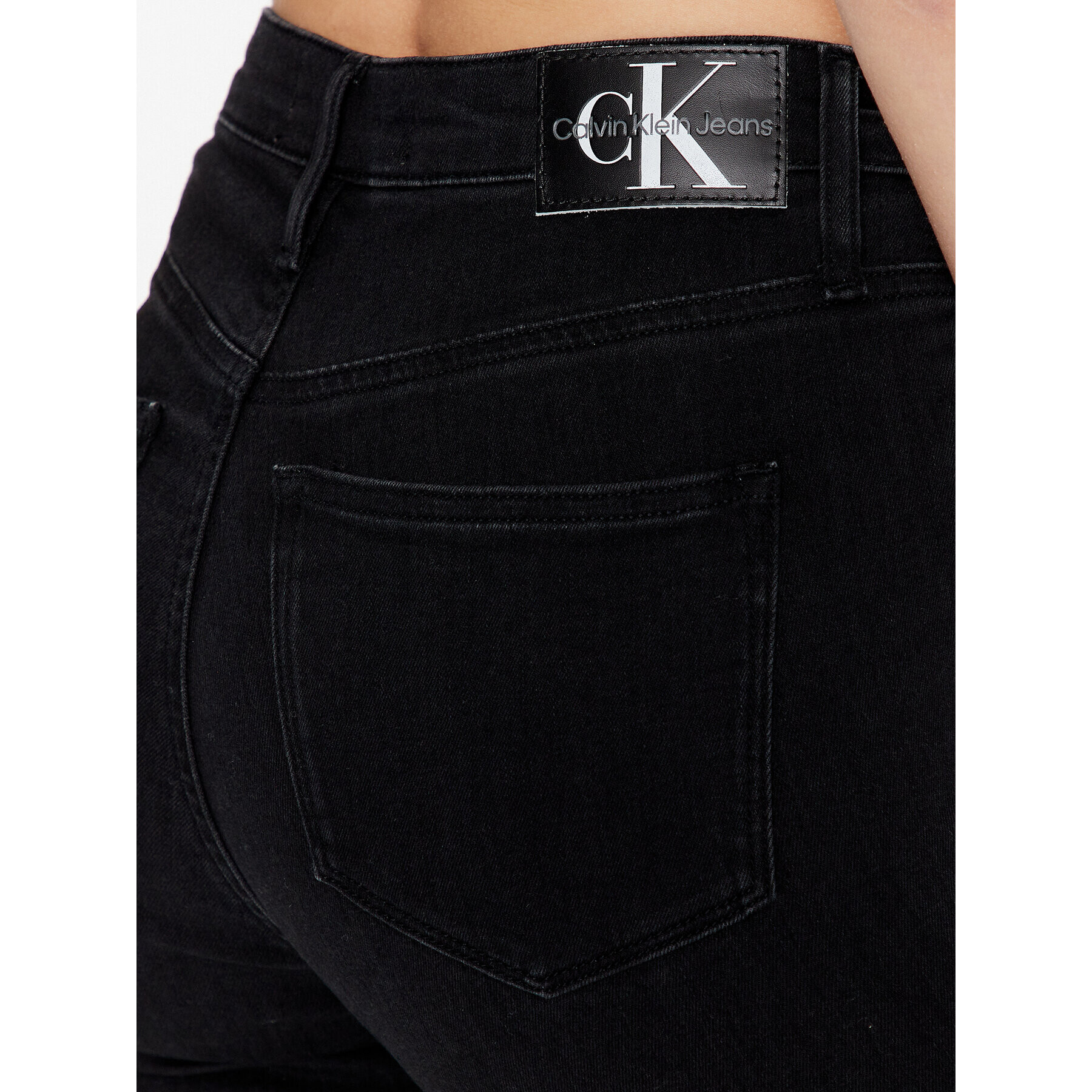 Calvin Klein Jeans Džínsy J20J220616 Čierna Skinny Fit - Pepit.sk