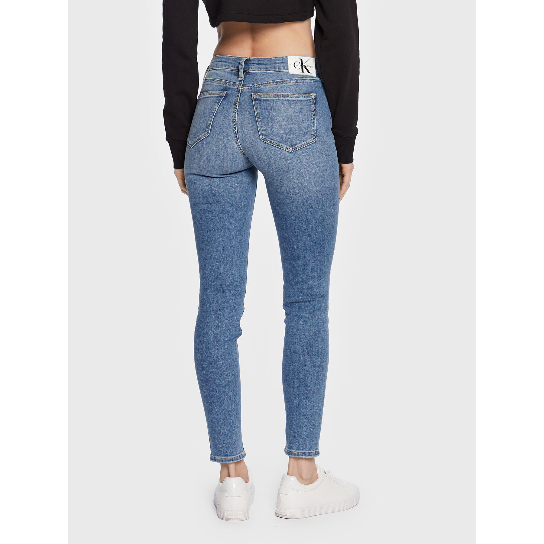 Calvin Klein Jeans Džínsy J20J220617 Modrá Skinny Fit - Pepit.sk