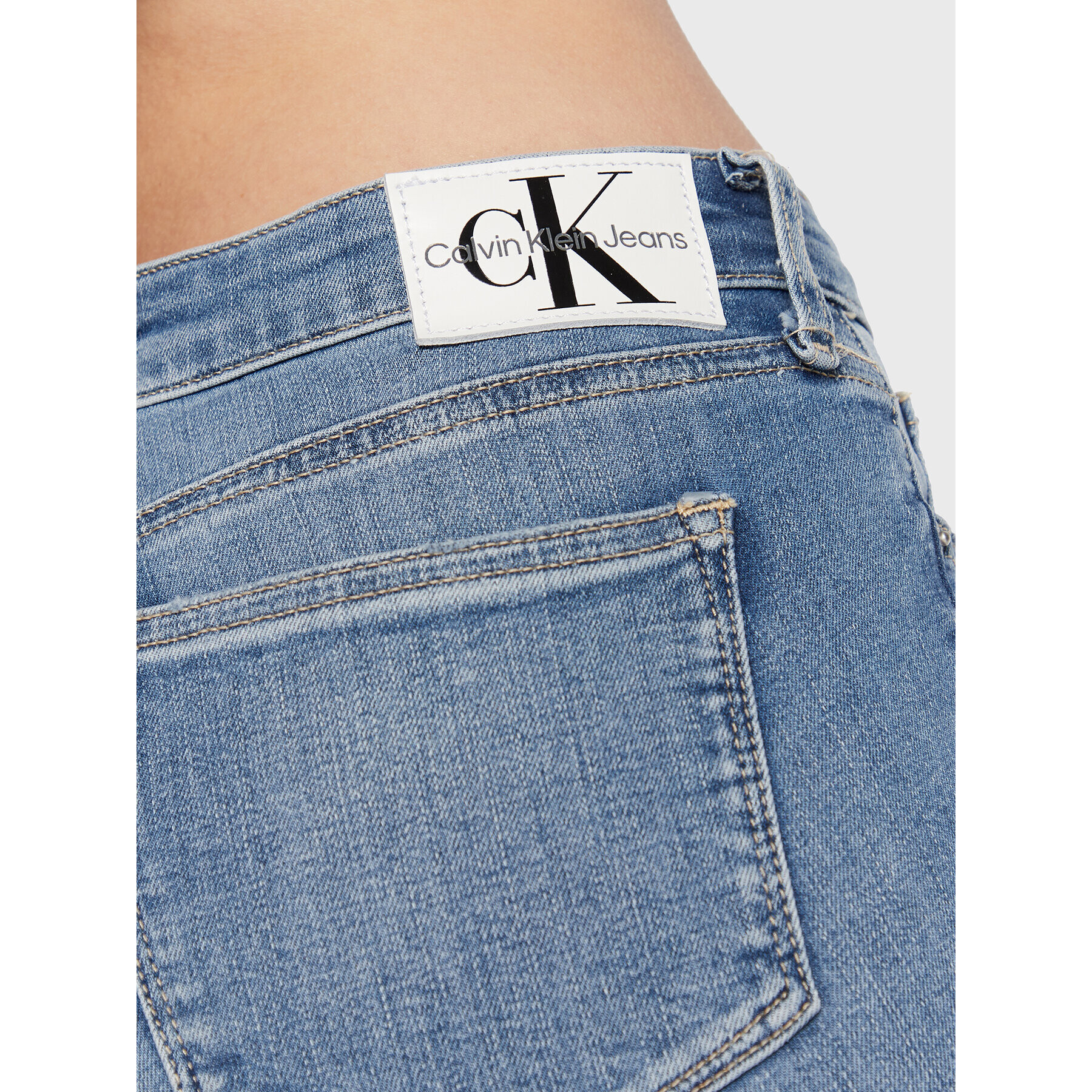 Calvin Klein Jeans Džínsy J20J220617 Modrá Skinny Fit - Pepit.sk