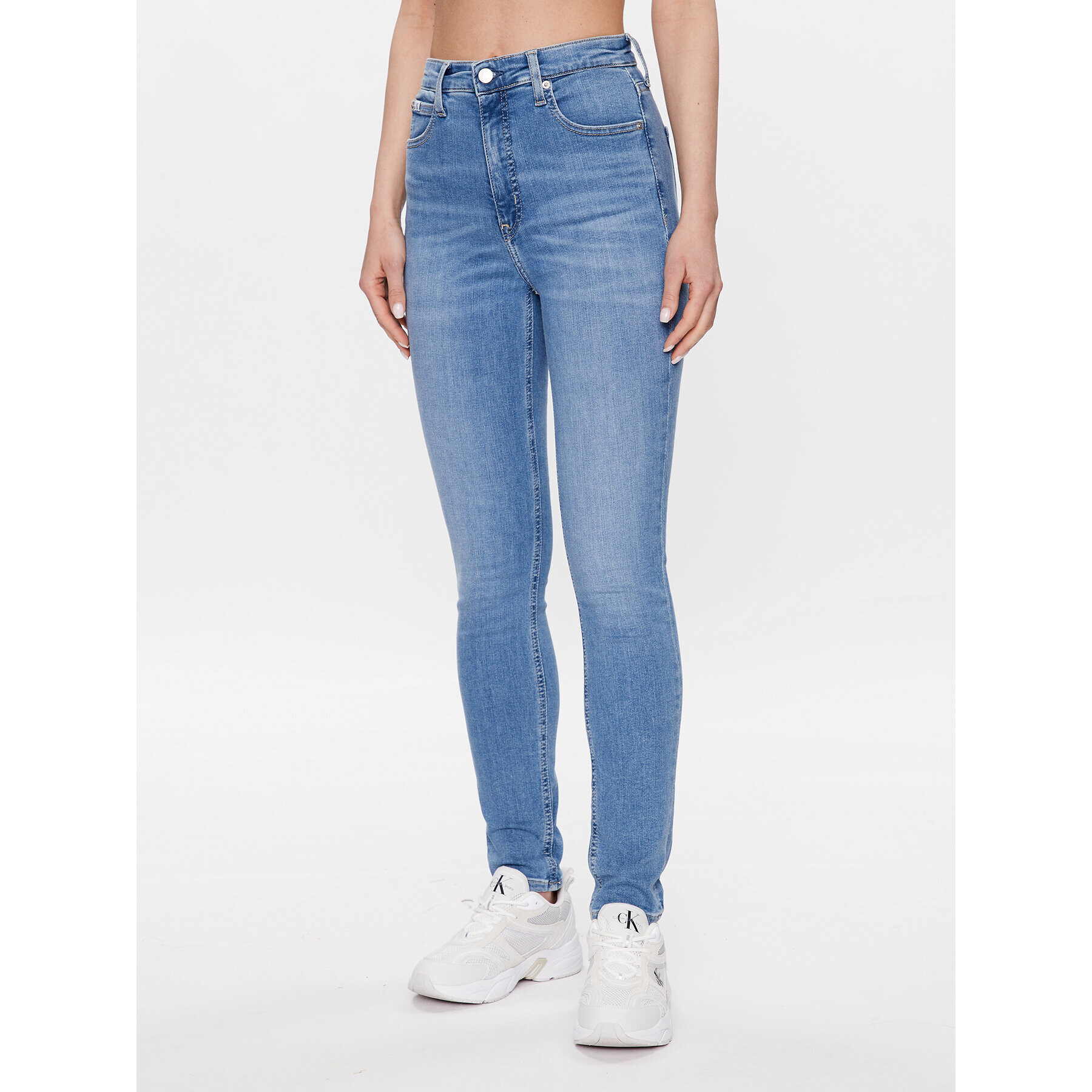 Calvin Klein Jeans Džínsy J20J220626 Modrá Skinny Fit - Pepit.sk