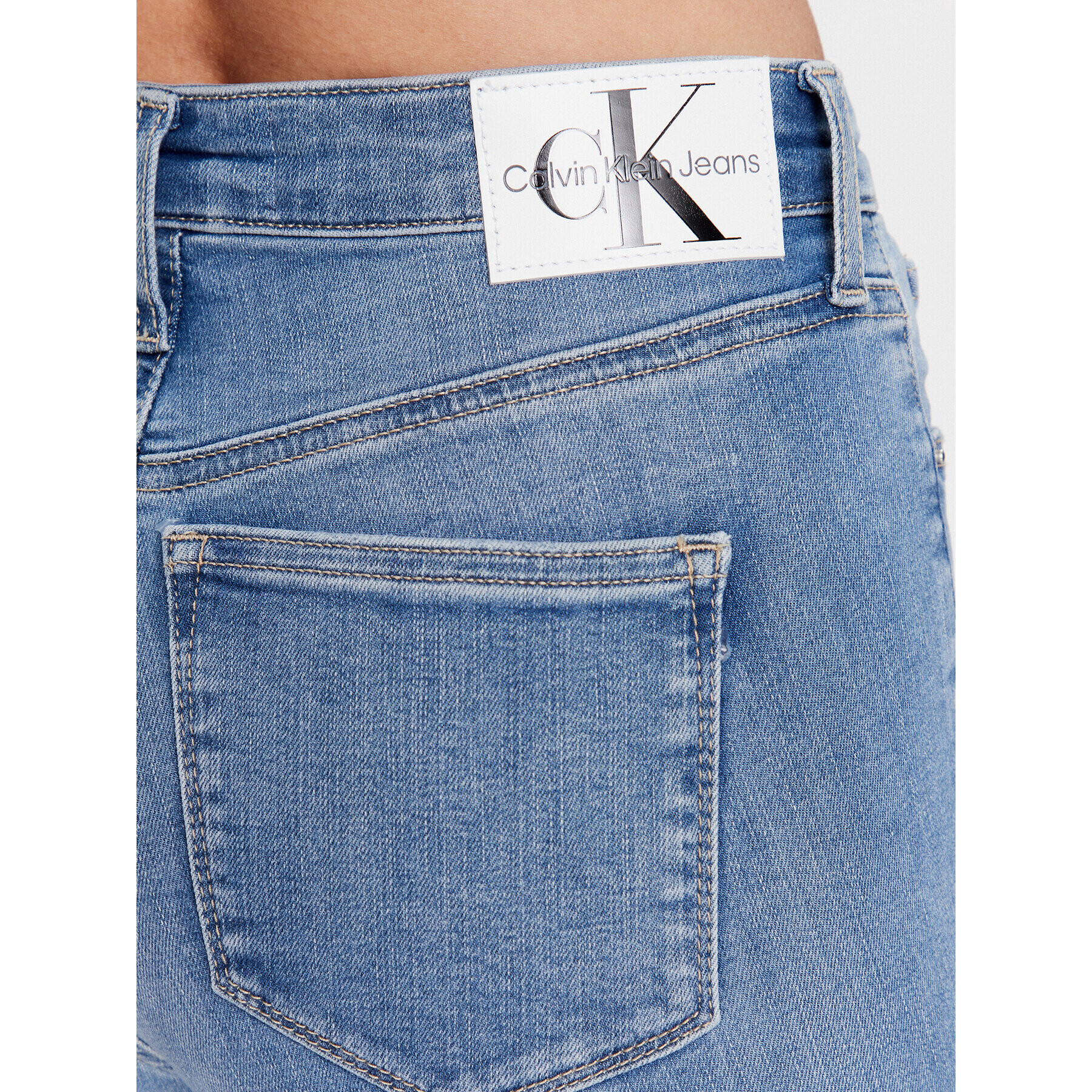 Calvin Klein Jeans Džínsy J20J220626 Modrá Skinny Fit - Pepit.sk