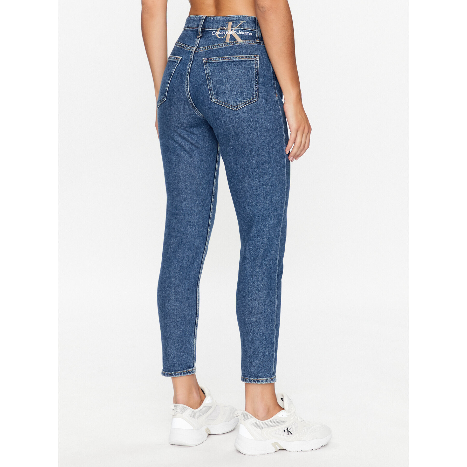 Calvin Klein Jeans Džínsy J20J221249 Modrá Mom Fit - Pepit.sk