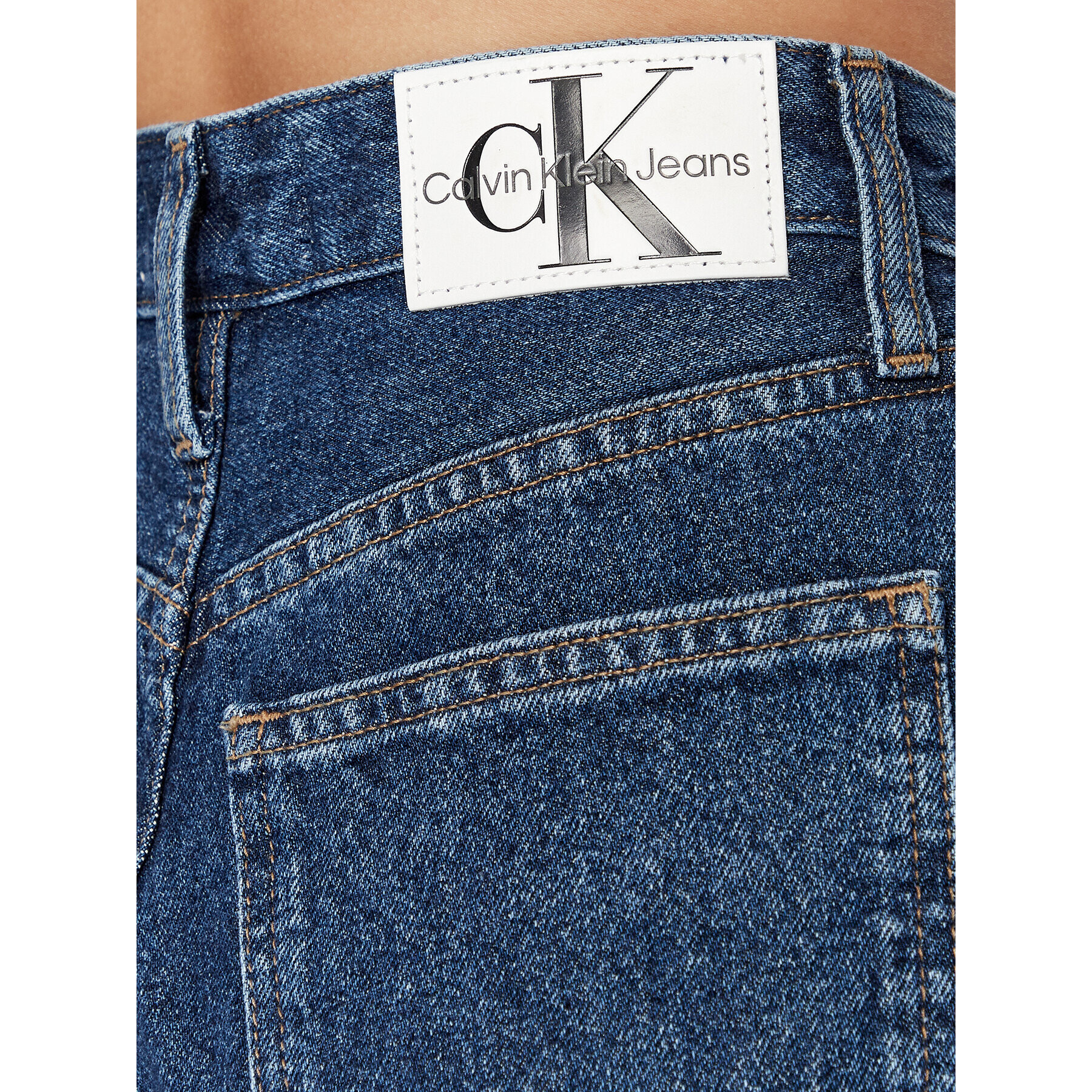 Calvin Klein Jeans Džínsy J20J221766 Tmavomodrá Relaxed Fit - Pepit.sk