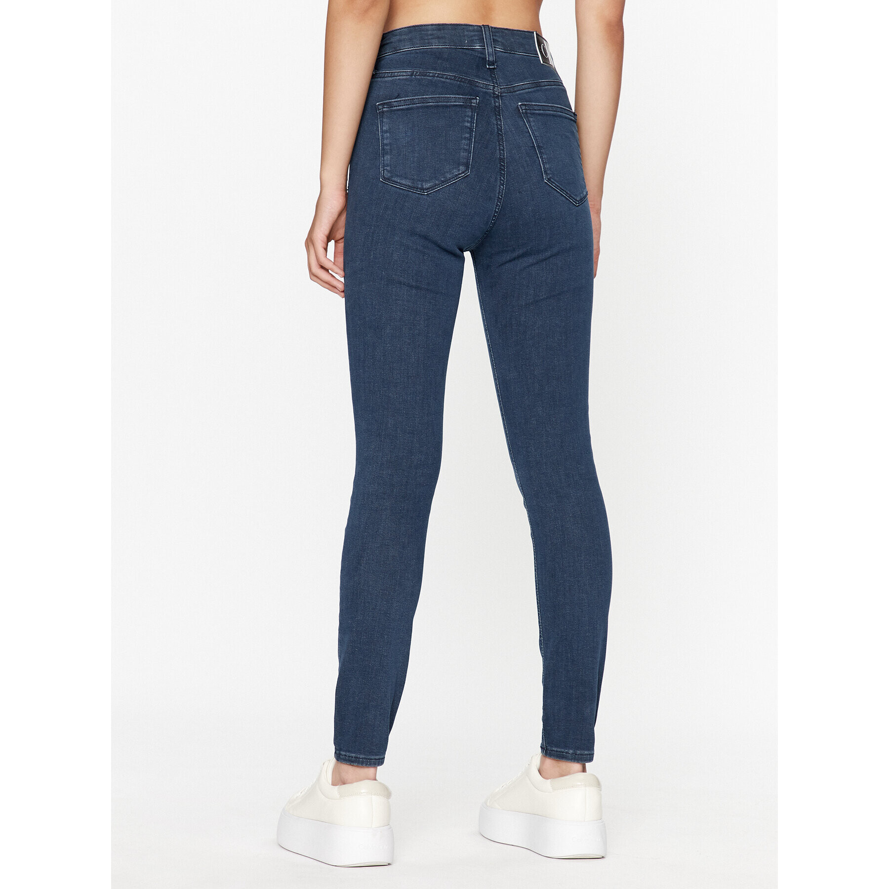 Calvin Klein Jeans Džínsy J20J221779 Modrá Super Skinny Fit - Pepit.sk