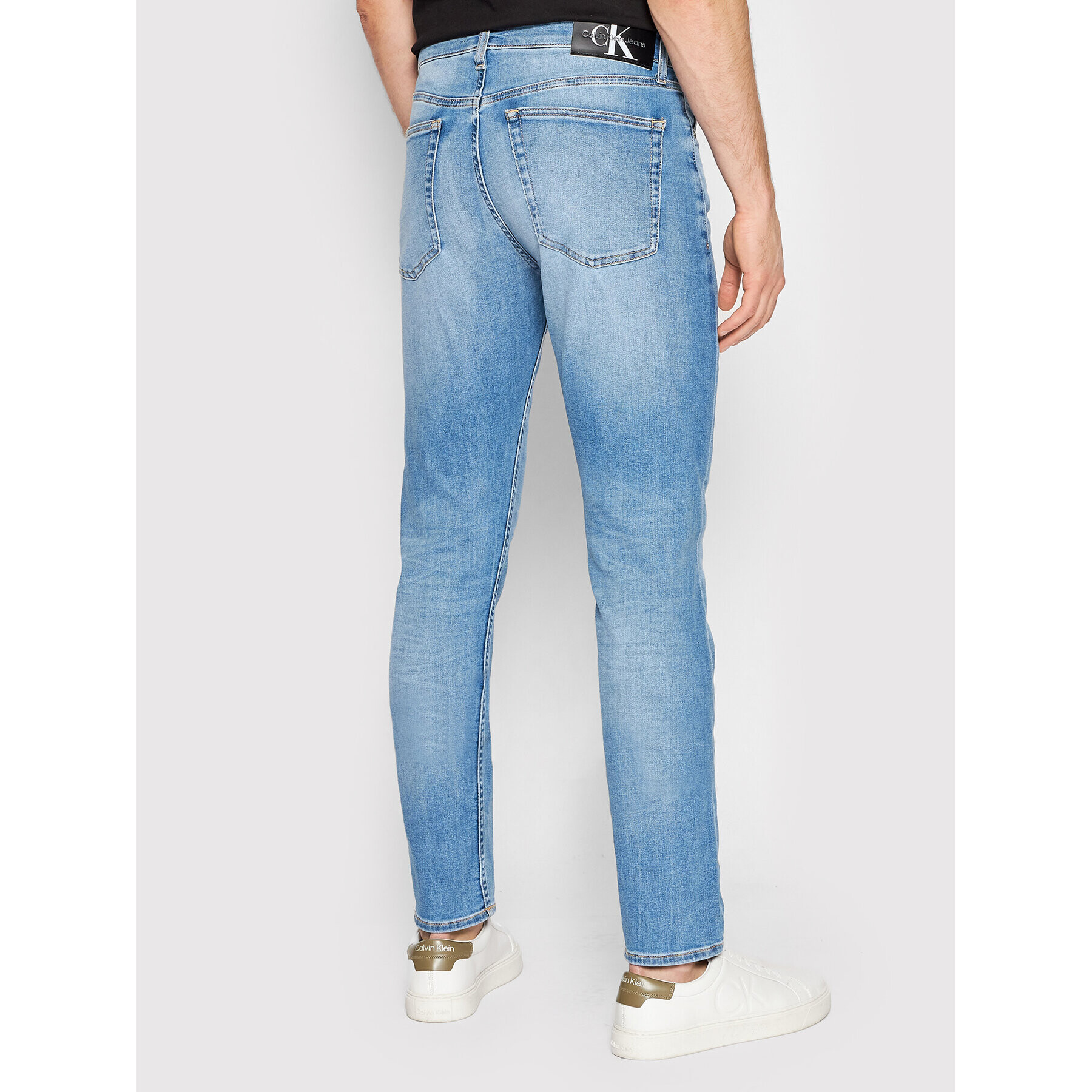 Calvin Klein Jeans Džínsy J30J320466 Modrá Slim Fit - Pepit.sk