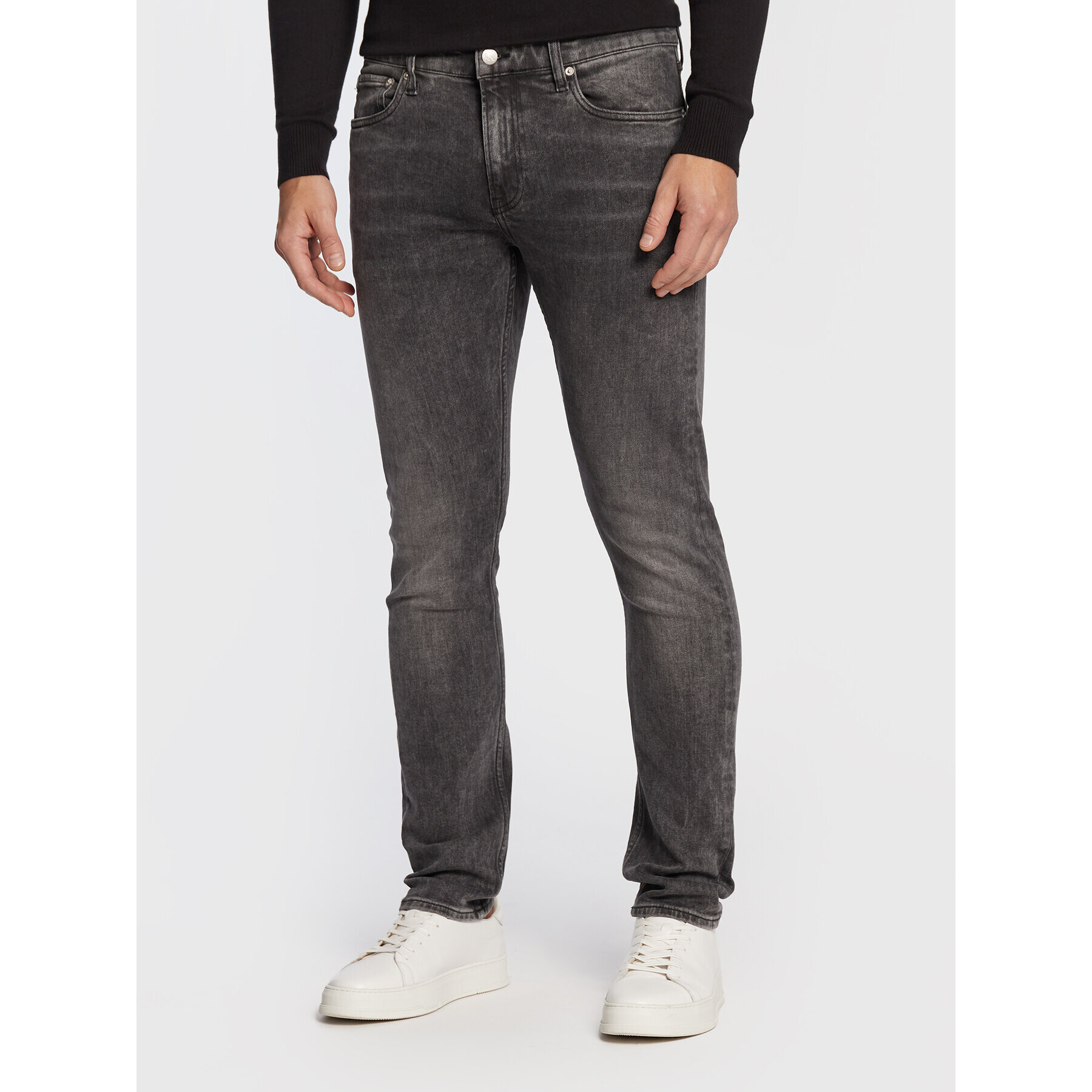 Calvin Klein Jeans Džínsy J30J321138 Sivá Slim Fit - Pepit.sk