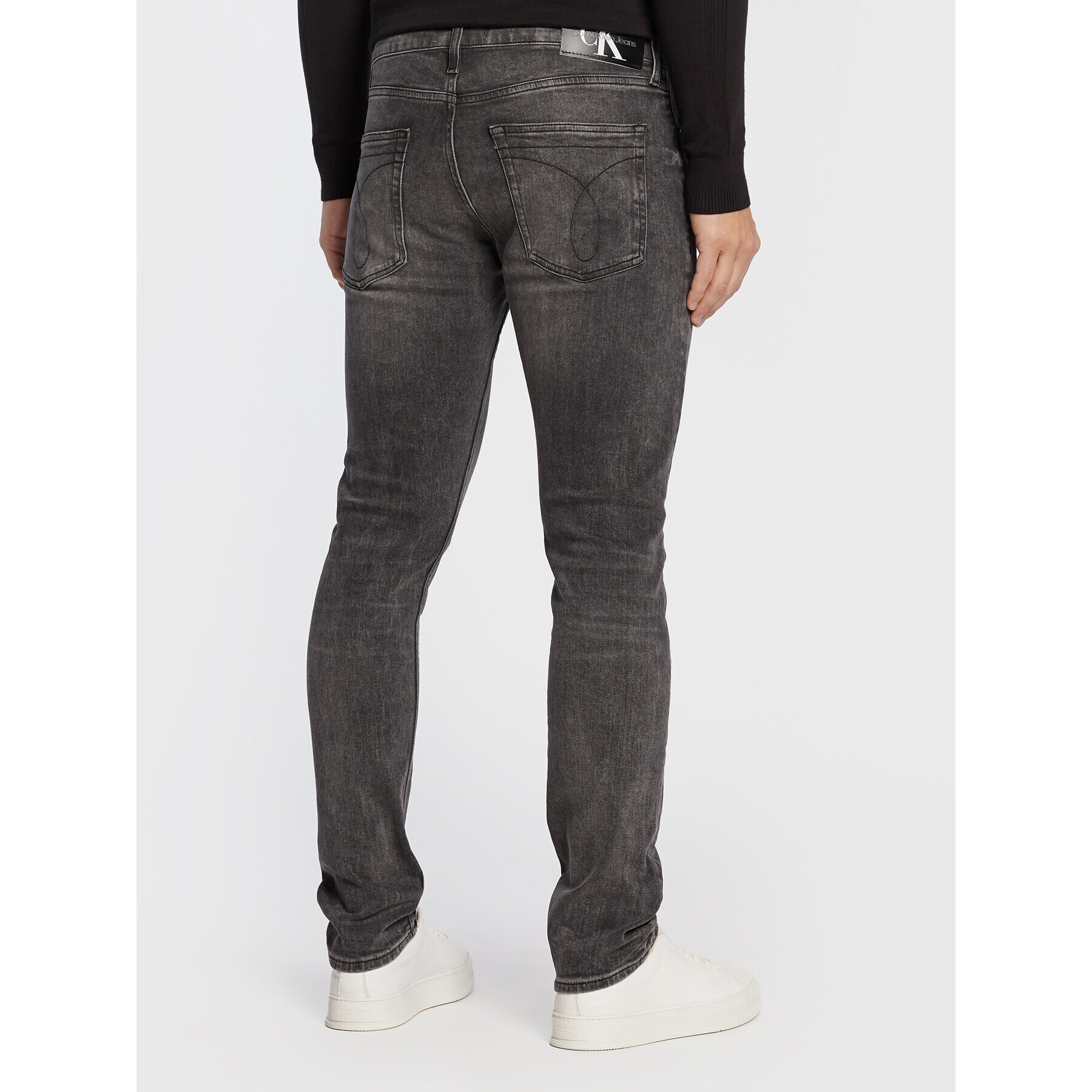 Calvin Klein Jeans Džínsy J30J321138 Sivá Slim Fit - Pepit.sk