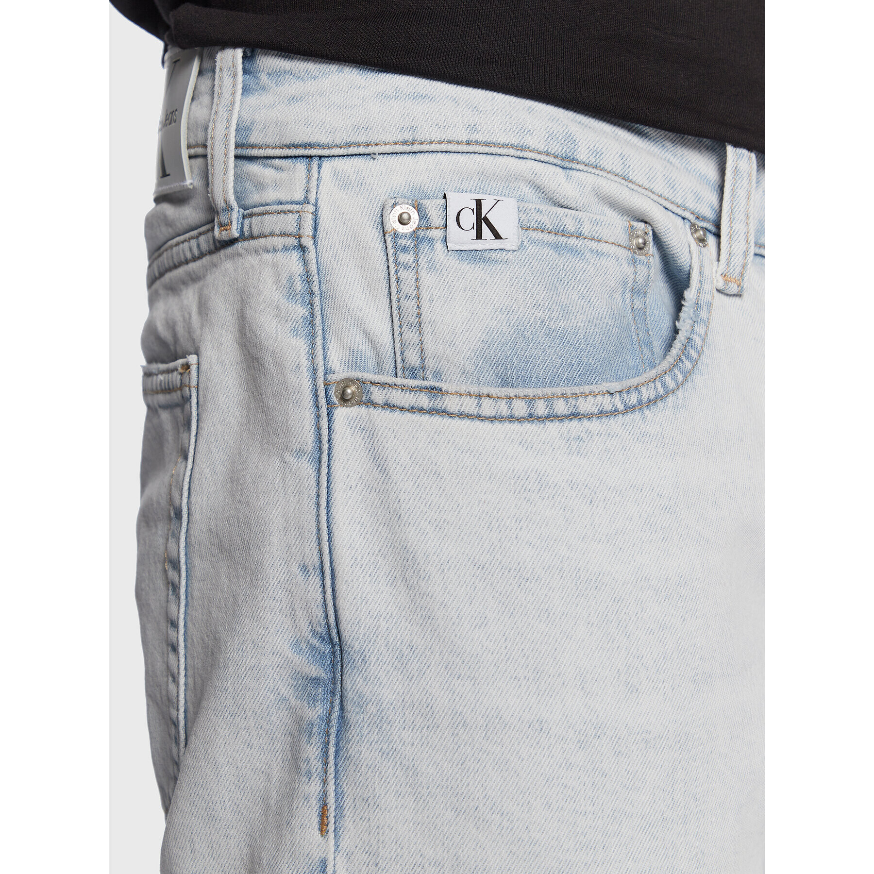 Calvin Klein Jeans Džínsy J30J322832 Modrá Slim Fit - Pepit.sk