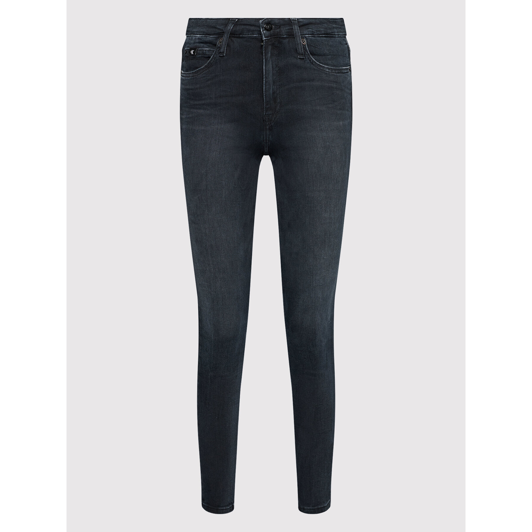 Calvin Klein Jeans Džínsy Mid Rise J20J217071 Čierna Skinny Fit - Pepit.sk