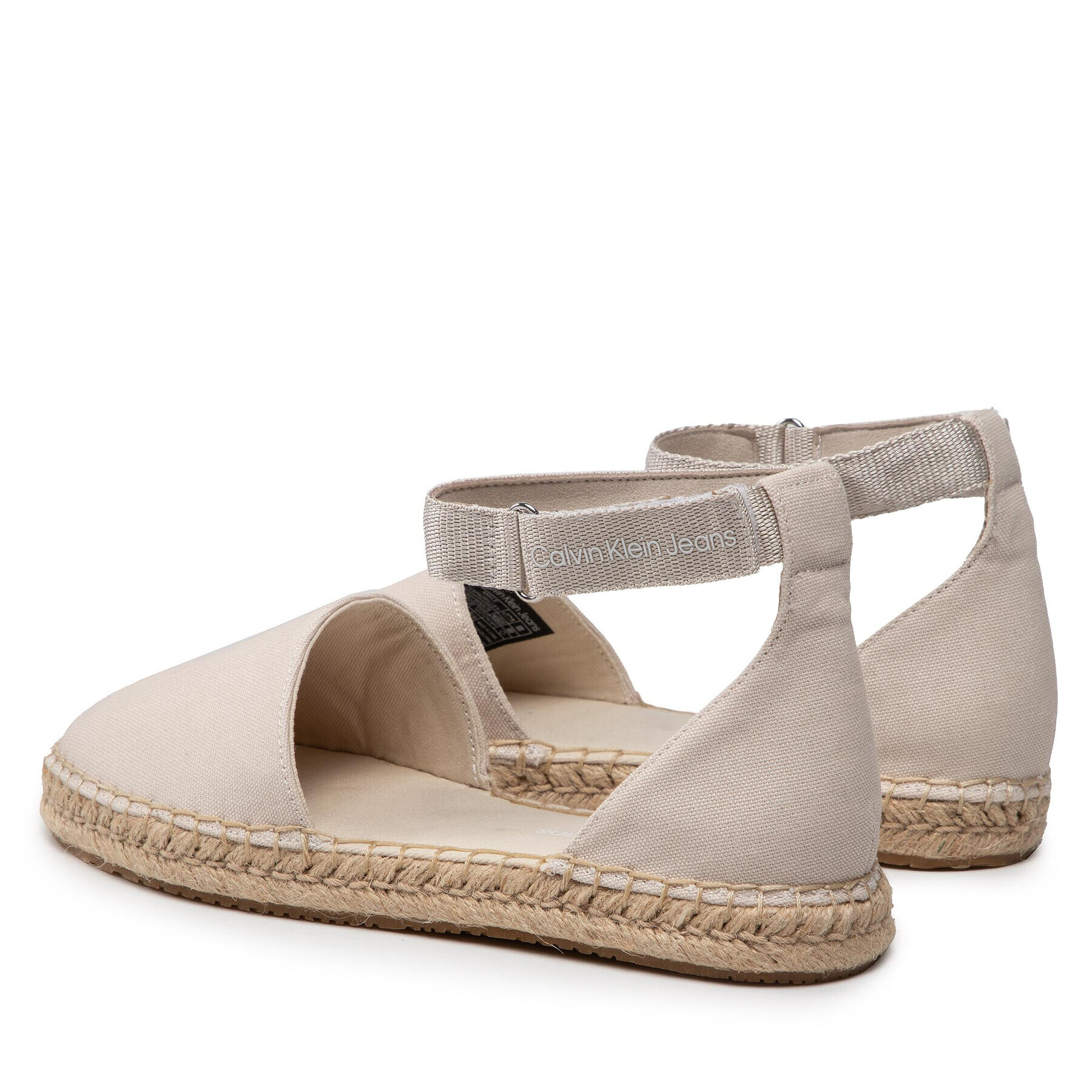 Calvin Klein Jeans Espadrilky Ankle Espadrilles YW0YW00578 Béžová - Pepit.sk