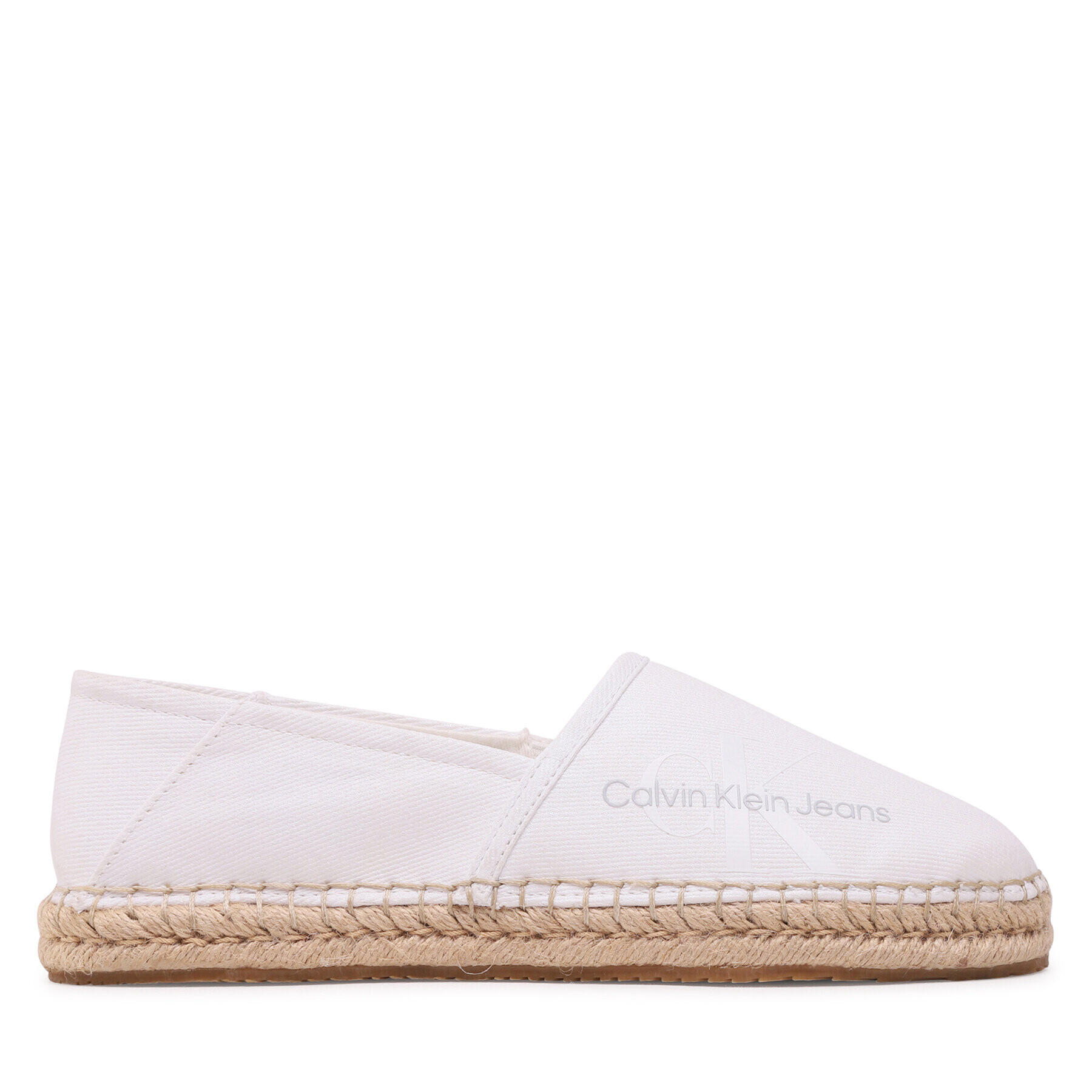 Calvin Klein Jeans Espadrilky Espadrille Co Wn YW0YW01080 Biela - Pepit.sk