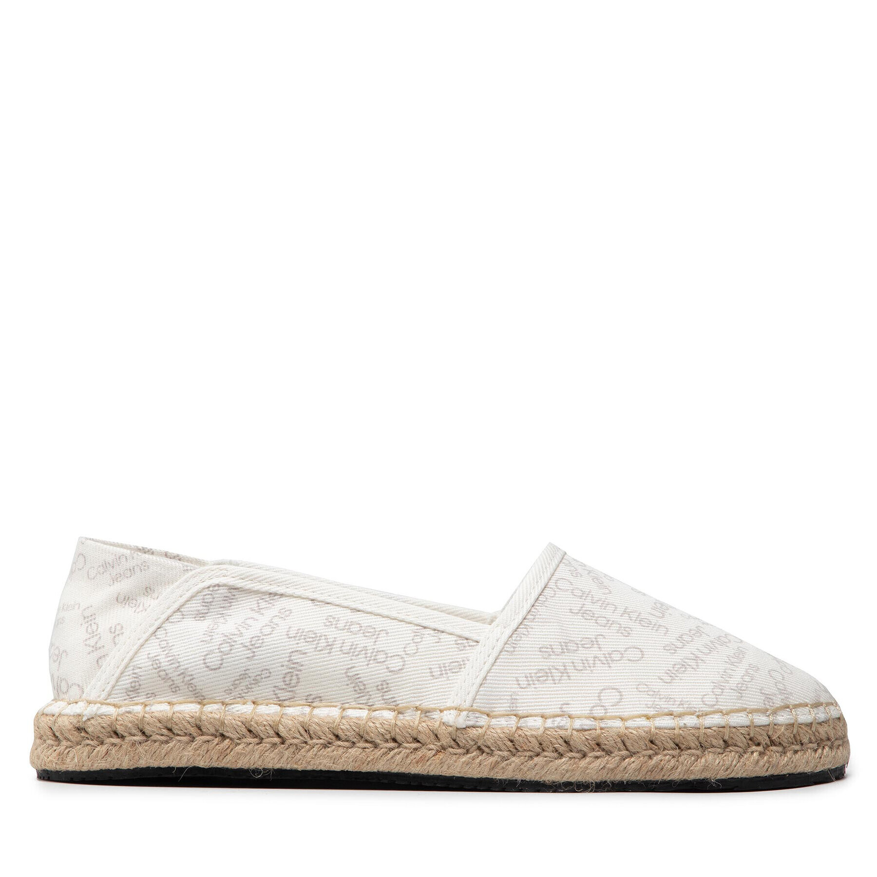 Calvin Klein Jeans Espadrilky Espadrilles Denim White YW0YW00653 Biela - Pepit.sk