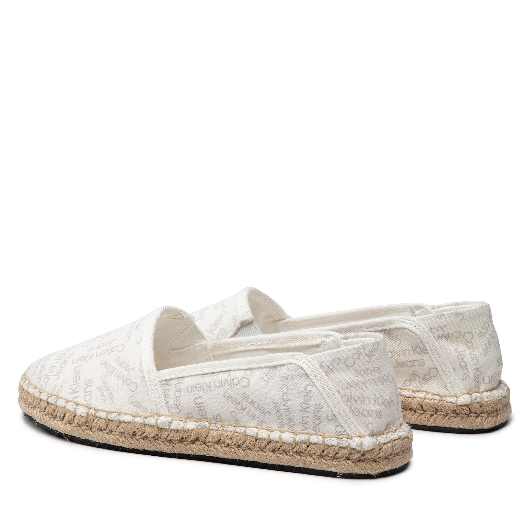 Calvin Klein Jeans Espadrilky Espadrilles Denim White YW0YW00653 Biela - Pepit.sk