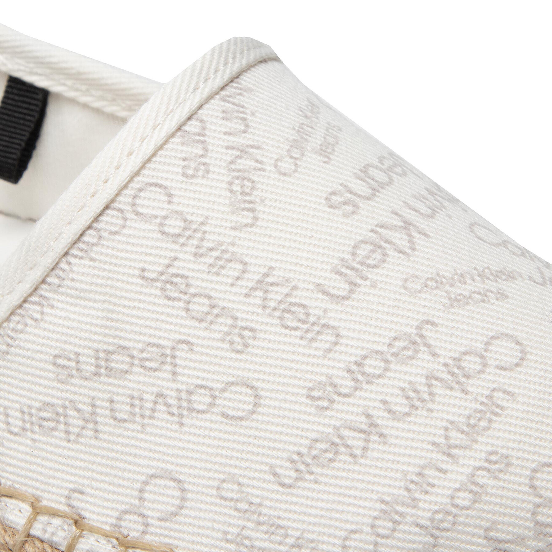 Calvin Klein Jeans Espadrilky Espadrilles Denim White YW0YW00653 Biela - Pepit.sk