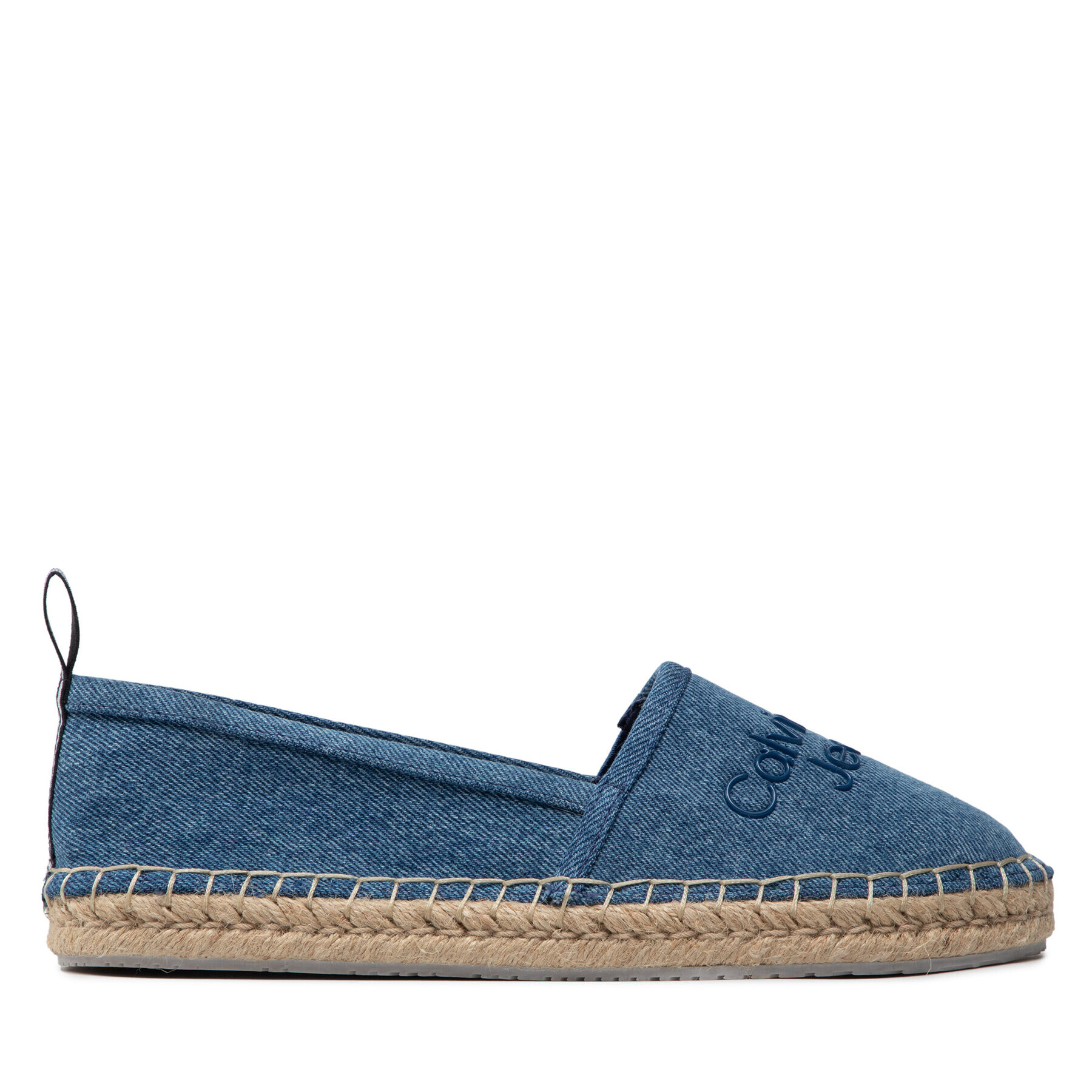 Calvin Klein Jeans Espadrilky Espadrilles Denim YW0YW00577 Modrá - Pepit.sk