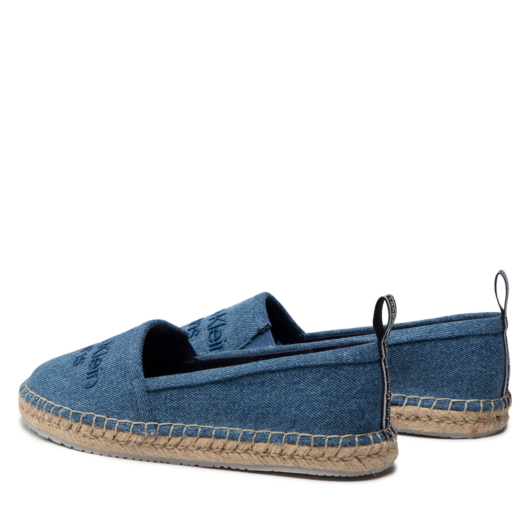 Calvin Klein Jeans Espadrilky Espadrilles Denim YW0YW00577 Modrá - Pepit.sk