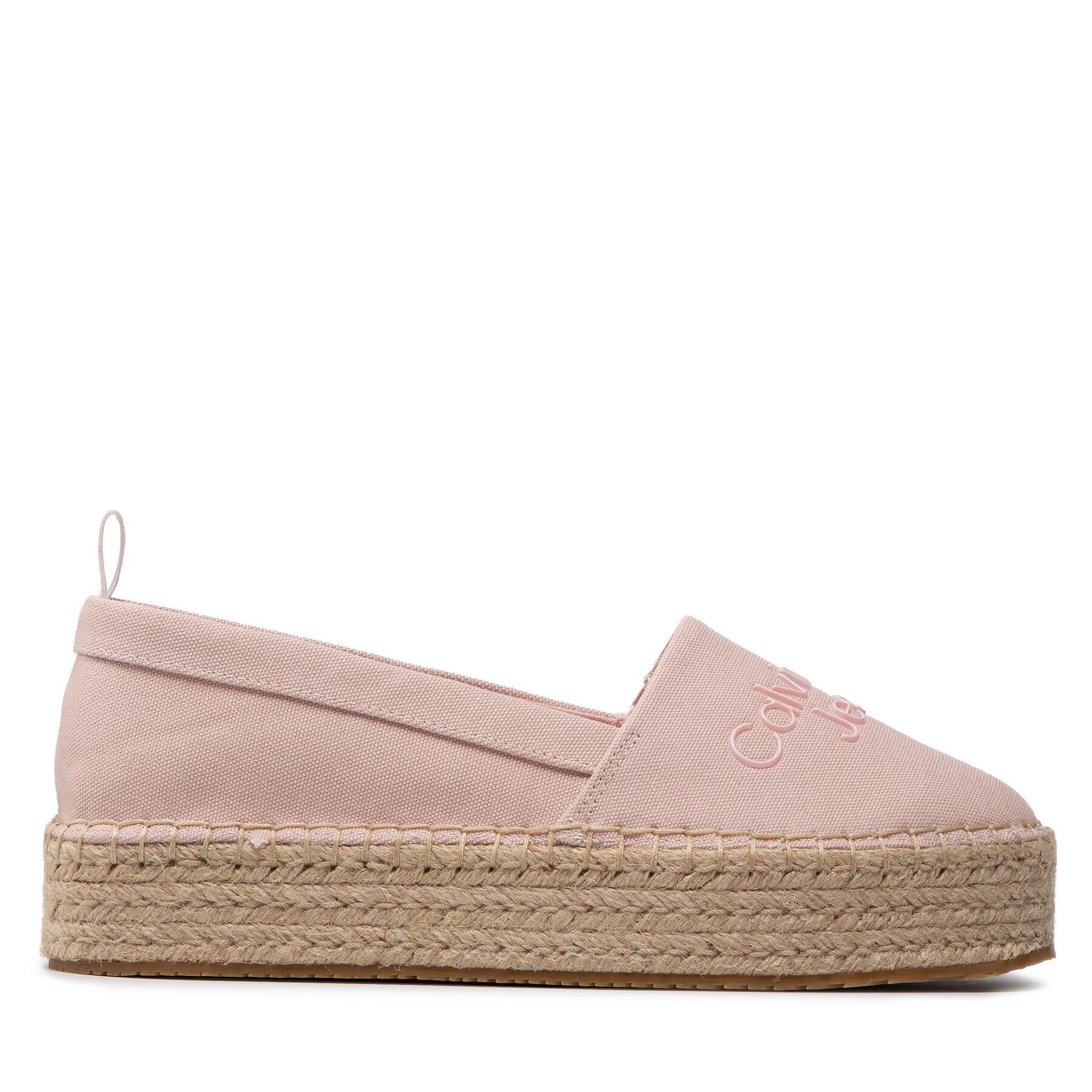 Calvin Klein Jeans Espadrilky Flatform Espadrilles YW0YW00579 Ružová - Pepit.sk